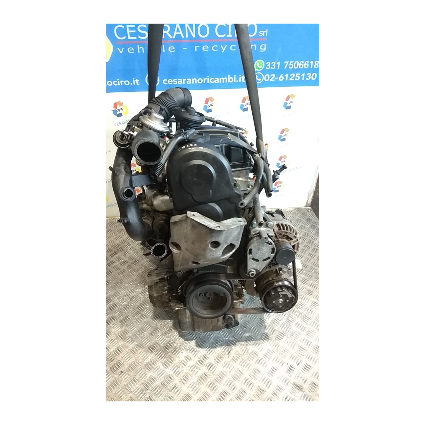 MOTORE SEMICOMPL. ROTAZ. 039 SEAT IBIZA (6L) (12/01-08/09) AMF 045100098AX