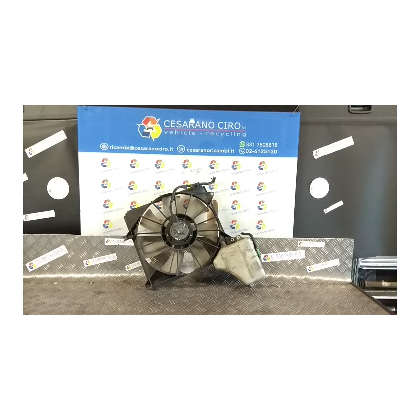 ELETTROVENTOLA CON SUPPORTO 047 FIAT SEDICI (3B) (02/06-11/11) M16A 71743783