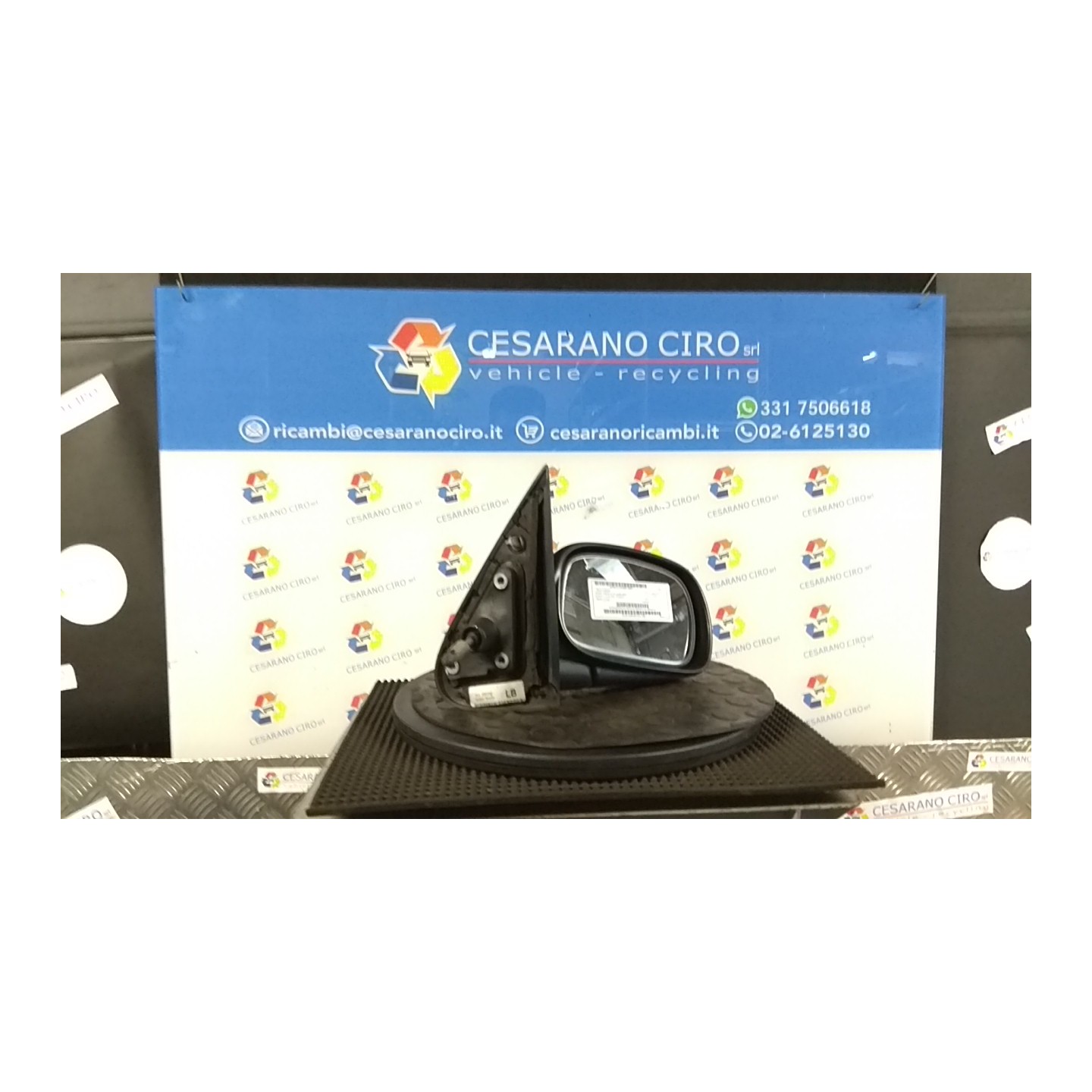 RETROVISORE EST. REGOLAZ. MANUALE DX. 073 NISSAN MICRA (K11E) (02/98-09/00) CG10 963015F310
