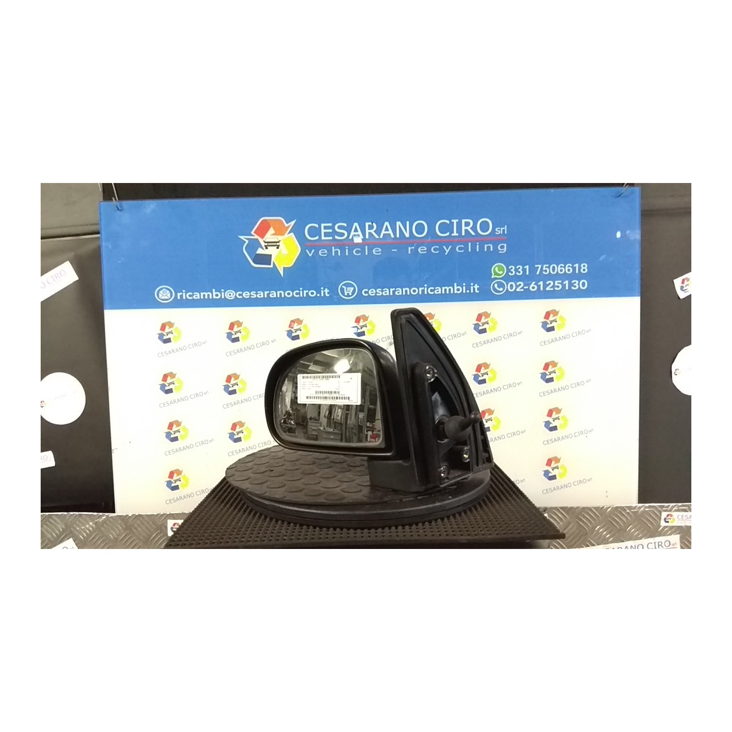 RETROVISORE EST. REGOLAZ. MANUALE SX. 086 HYUNDAI ATOS (09/01-09/03) G4HCE 8761002303