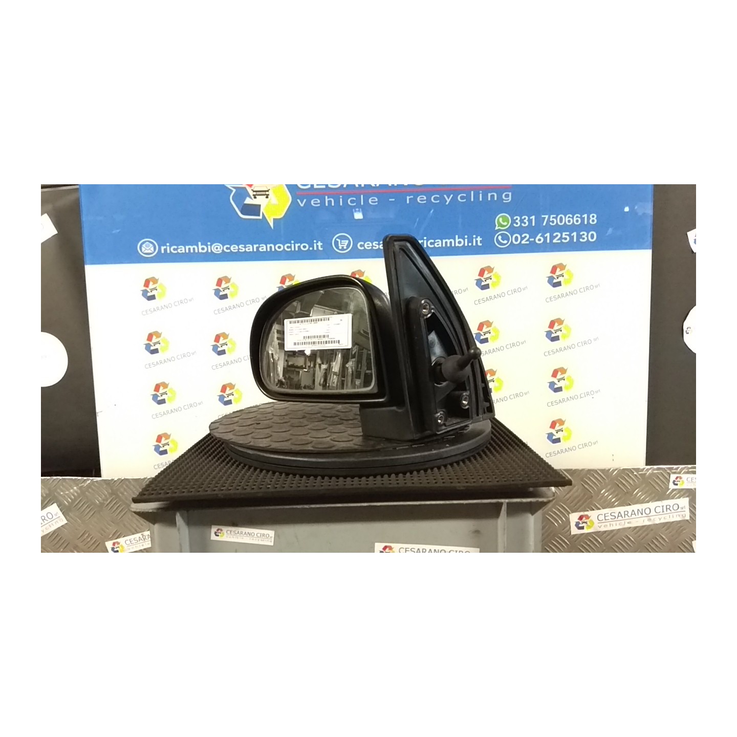 RETROVISORE EST. REGOLAZ. MANUALE SX. 086 HYUNDAI ATOS (09/01-09/03) G4HCE 8761002303