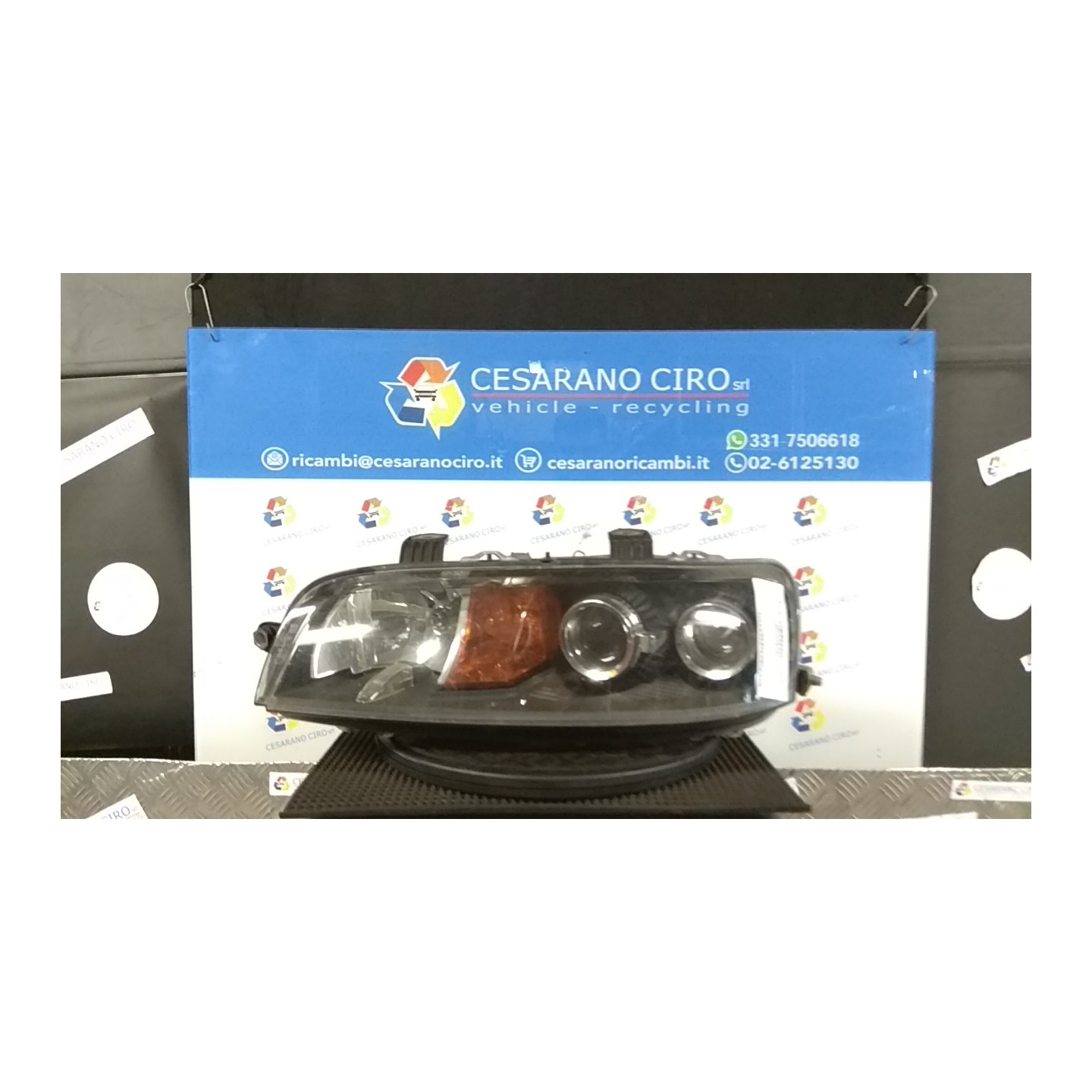 PROIETTORE SX. 126 FIAT PUNTO (1N/1P) (07/99-12/05) 188A4000 51712396