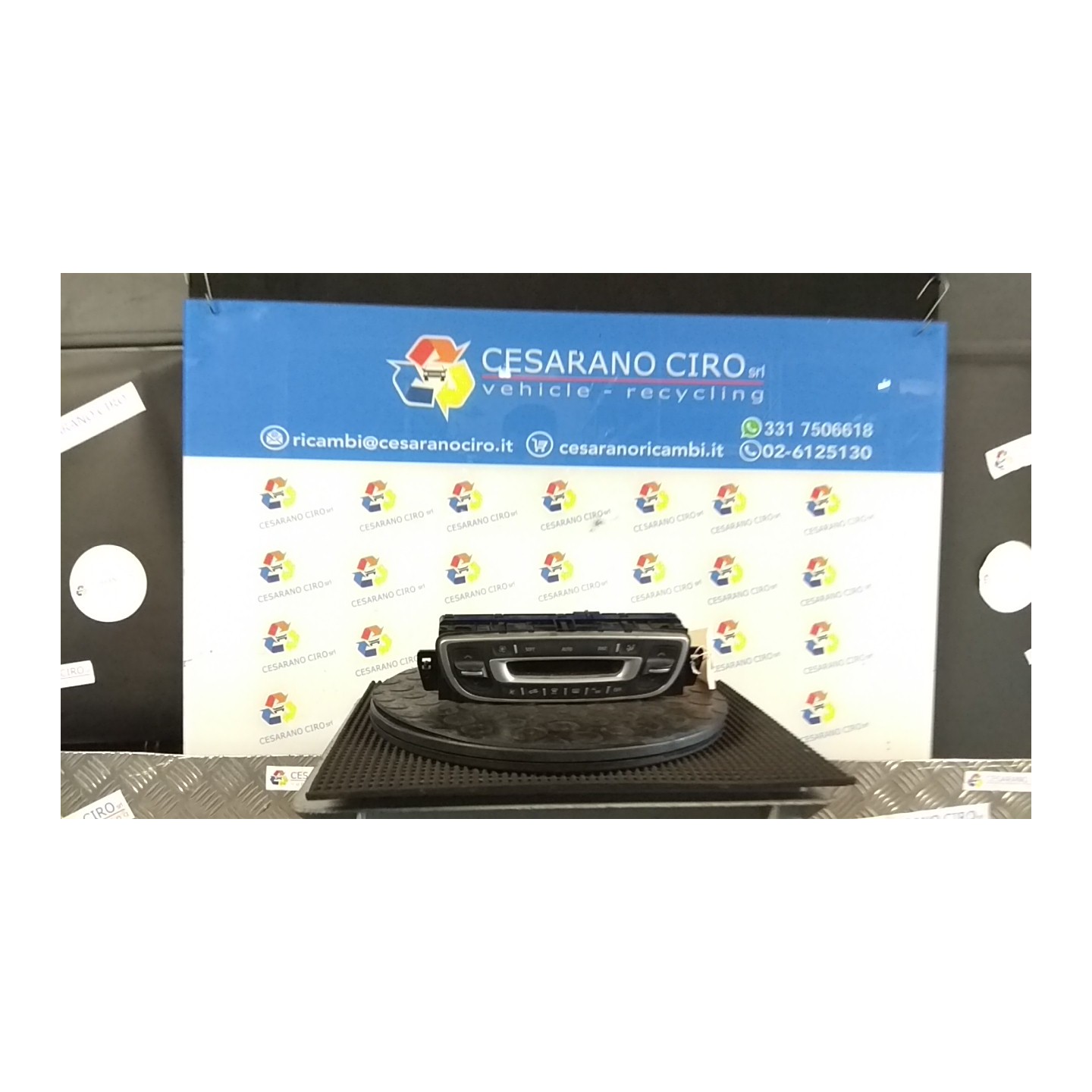 BLOCCO COMANDO CLIMATIZZAZIONE CLIMATIZZATORE 021 RENAULT SCENIC 3A SERIE (04/09-10/13) R9MA4 275109409R