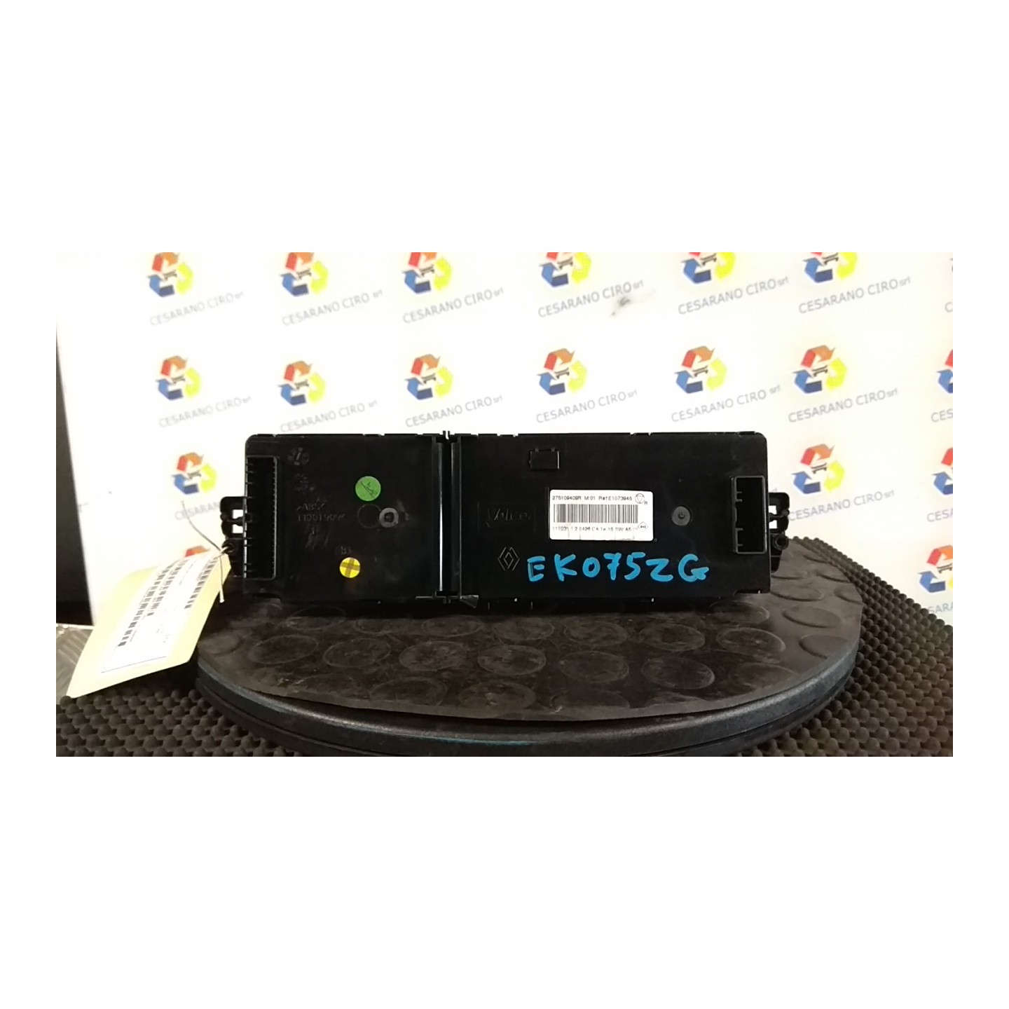 BLOCCO COMANDO CLIMATIZZAZIONE CLIMATIZZATORE 021 RENAULT SCENIC 3A SERIE (04/09-10/13) R9MA4 275109409R
