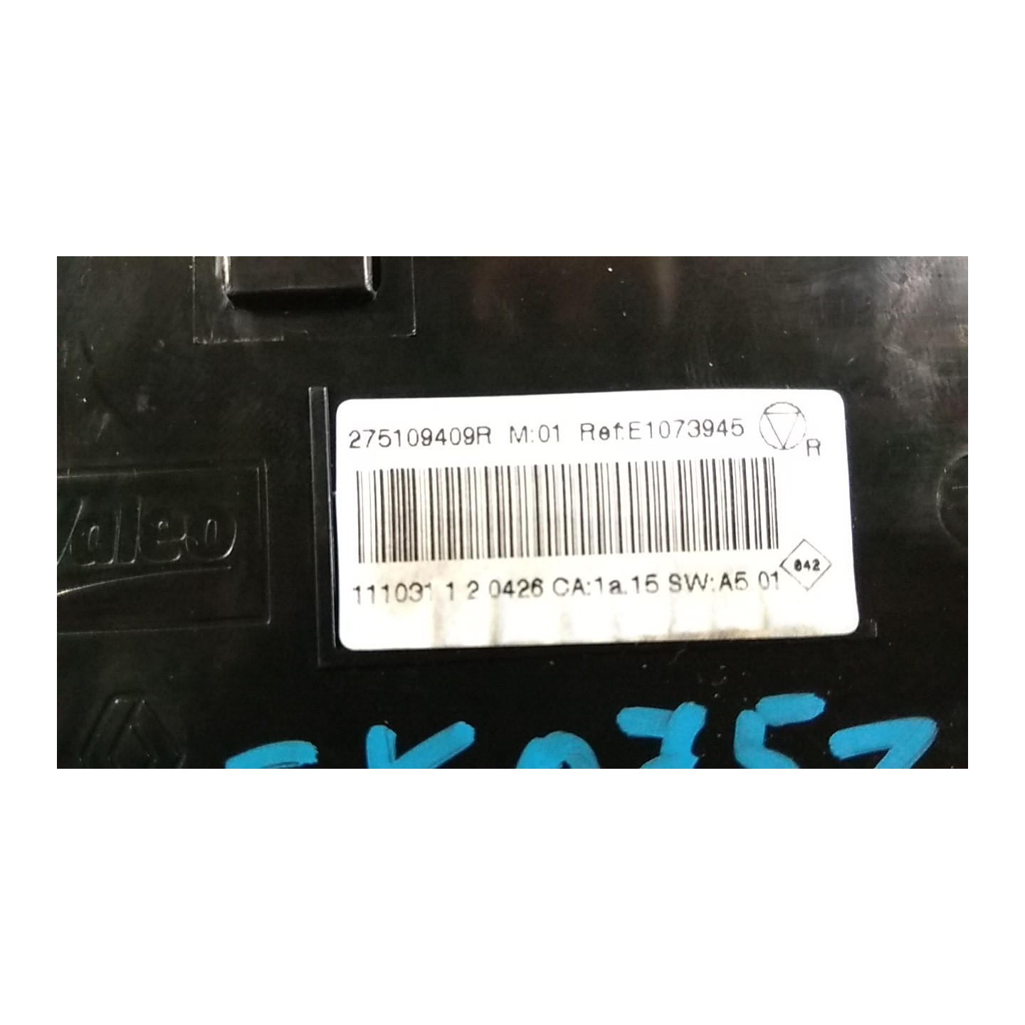 BLOCCO COMANDO CLIMATIZZAZIONE CLIMATIZZATORE 021 RENAULT SCENIC 3A SERIE (04/09-10/13) R9MA4 275109409R