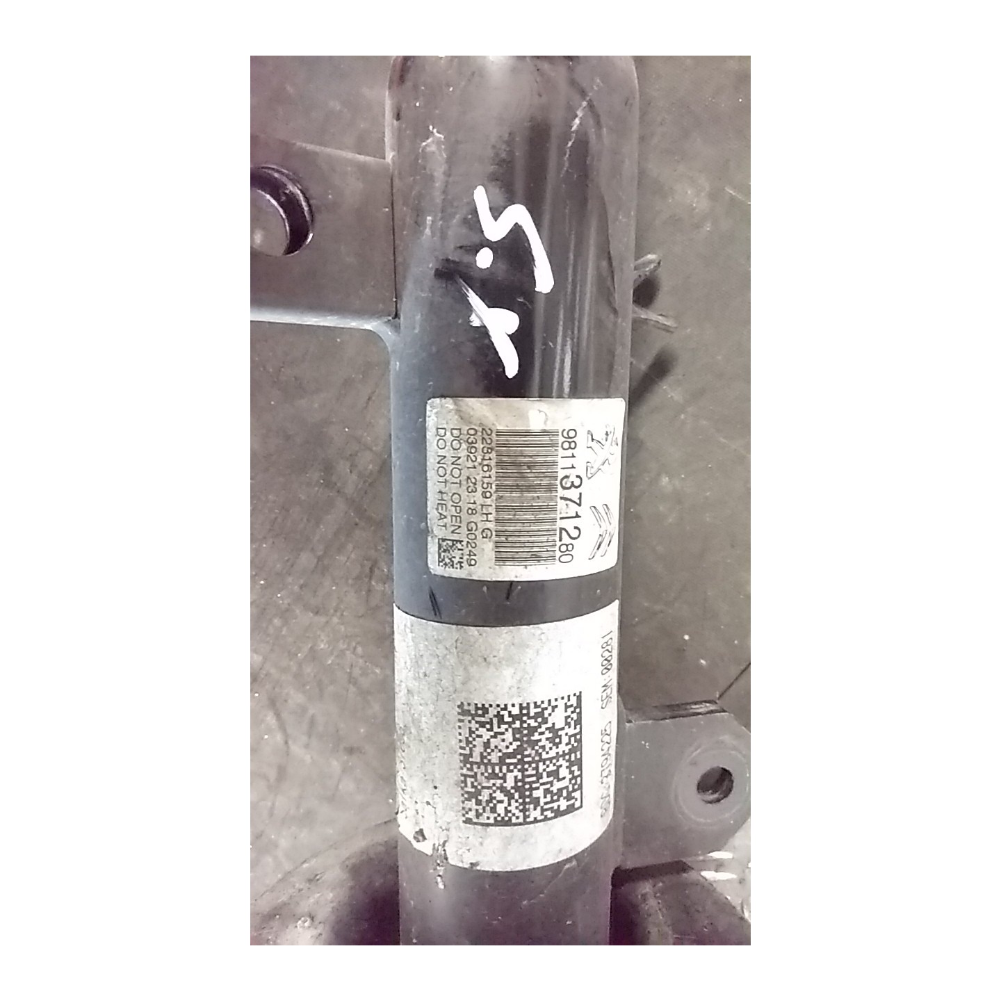 AMMORTIZZATORE ANT. P/COLLEG.SUOLO LEGGE 1 SX. 070 CITROEN C3 3A SERIE (B618) (03/20-) HM05 9811371280