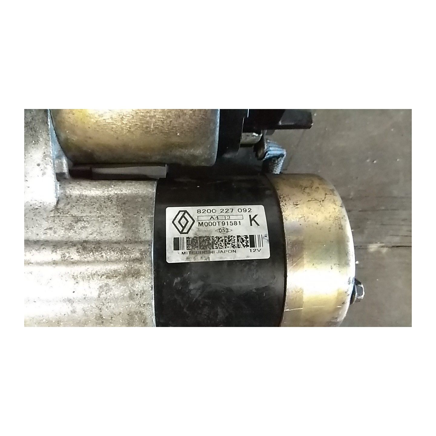 MOTORINO AVVIAMENTO 095 NISSAN MICRA (K12E) (11/02-05/06) K9K 2330000Q0G