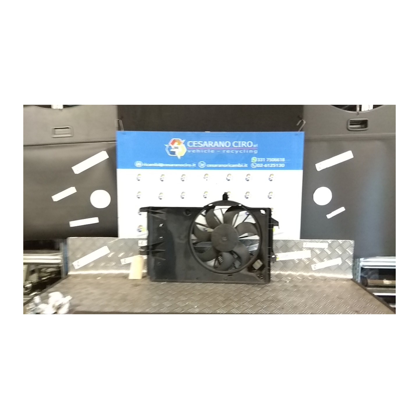 ELETTROVENTOLA P/A/C 018 OPEL MERIVA (X03) (03/03-12/10) Z16XEP 13128929