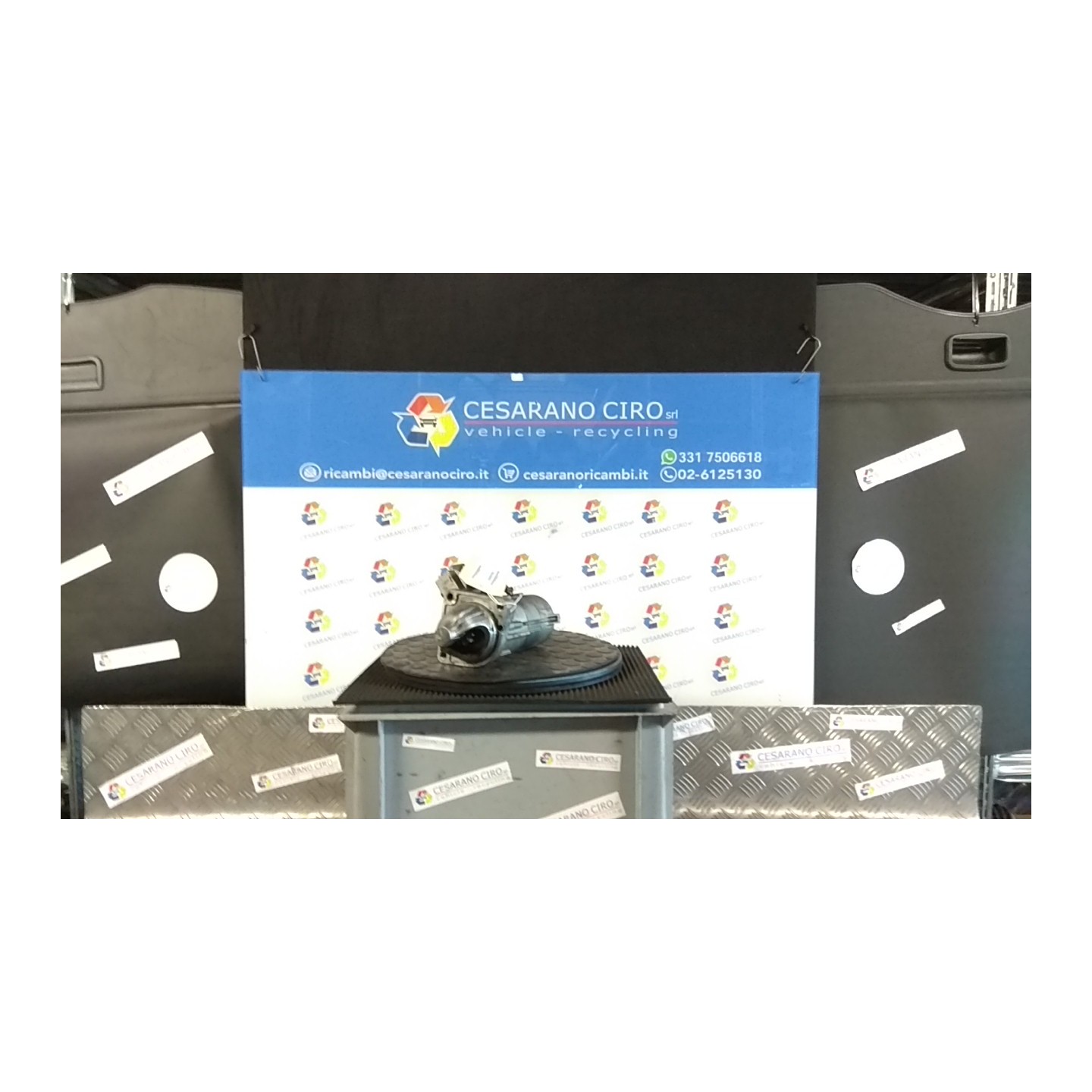 MOTORINO AVVIAMENTO ROTAZ.1.4 KW 024 BMW SERIE 3 (E46) (09/01-09/05) 204D4 12412354709