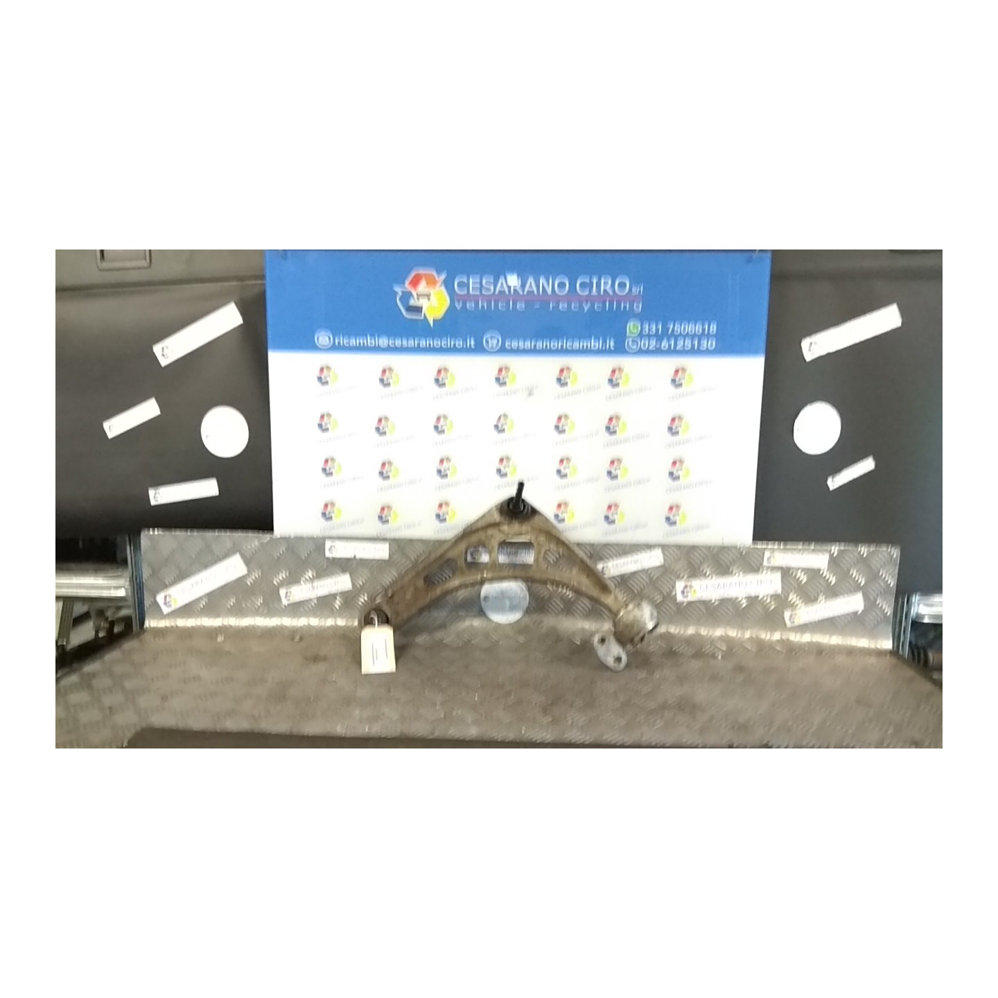BRACCIO OSCILLANTE SOSP. ANT. SX. 028 BMW SERIE 3 (E46) (09/01-09/05) 204D4 31126777851