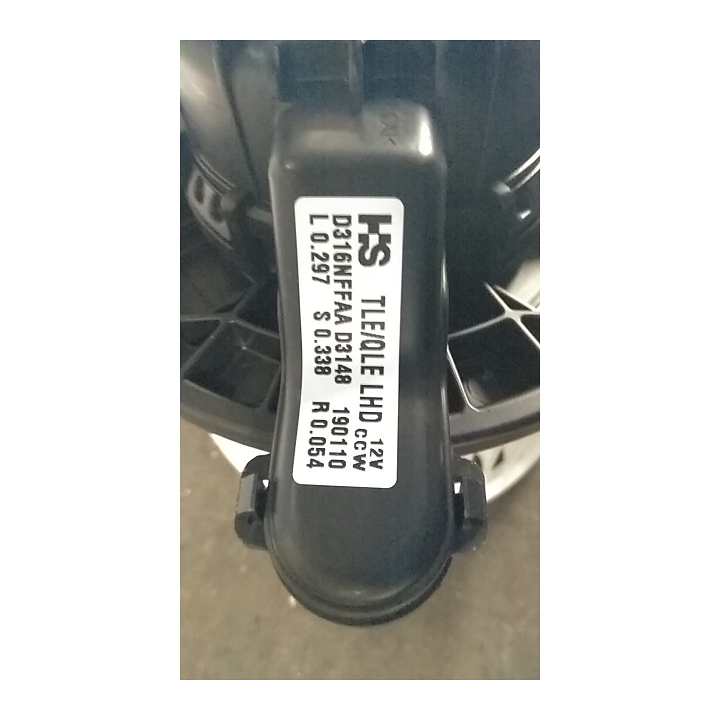 MOTORINO VENTILAZIONE ABITACOLO 008 HYUNDAI TUCSON (07/18-06/21) D4FE NB4959071059004