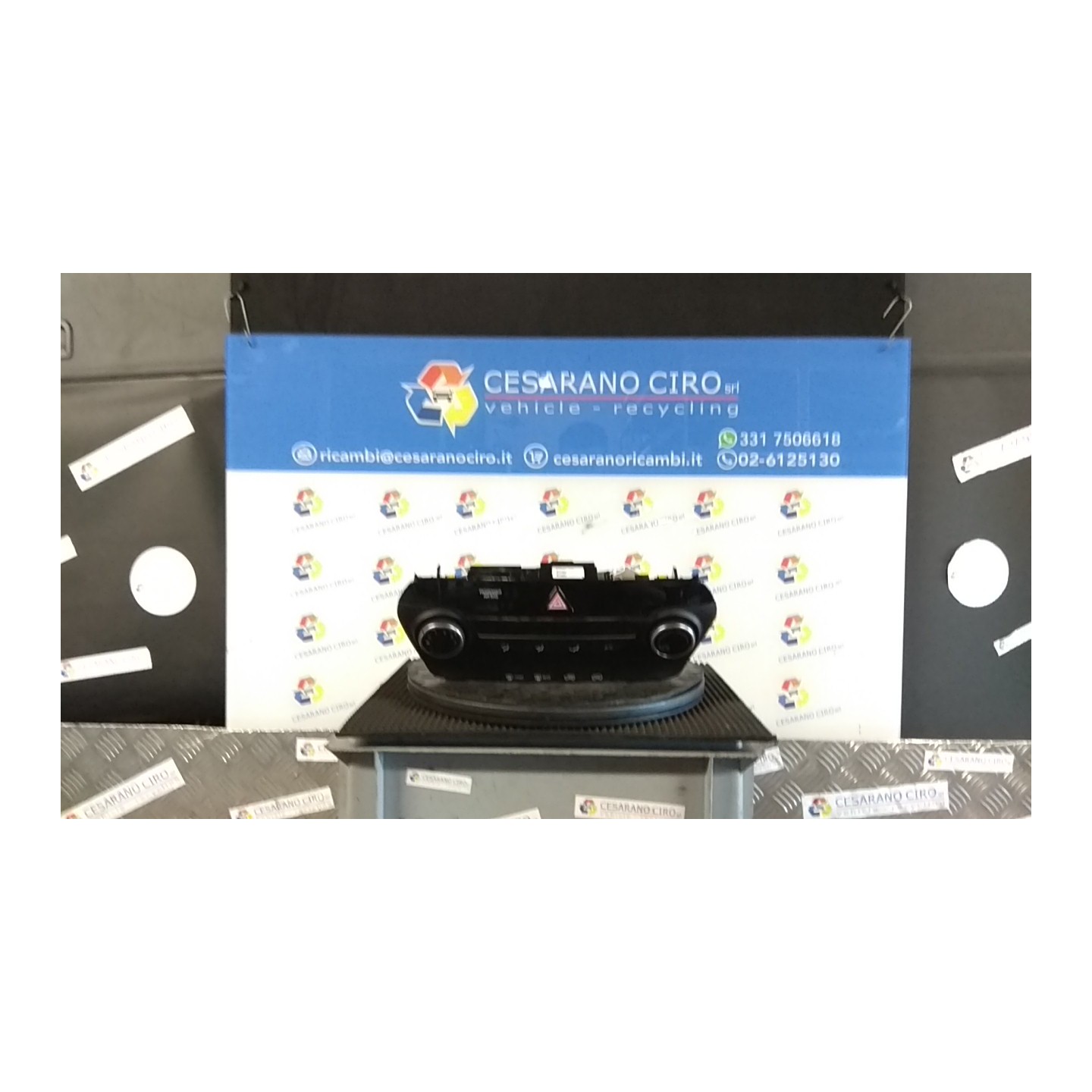 BLOCCO COMANDO CLIMATIZZAZIONE P/A/C MAN 010 HYUNDAI TUCSON (07/18-06/21) D4FE 97250D7AA0TRY