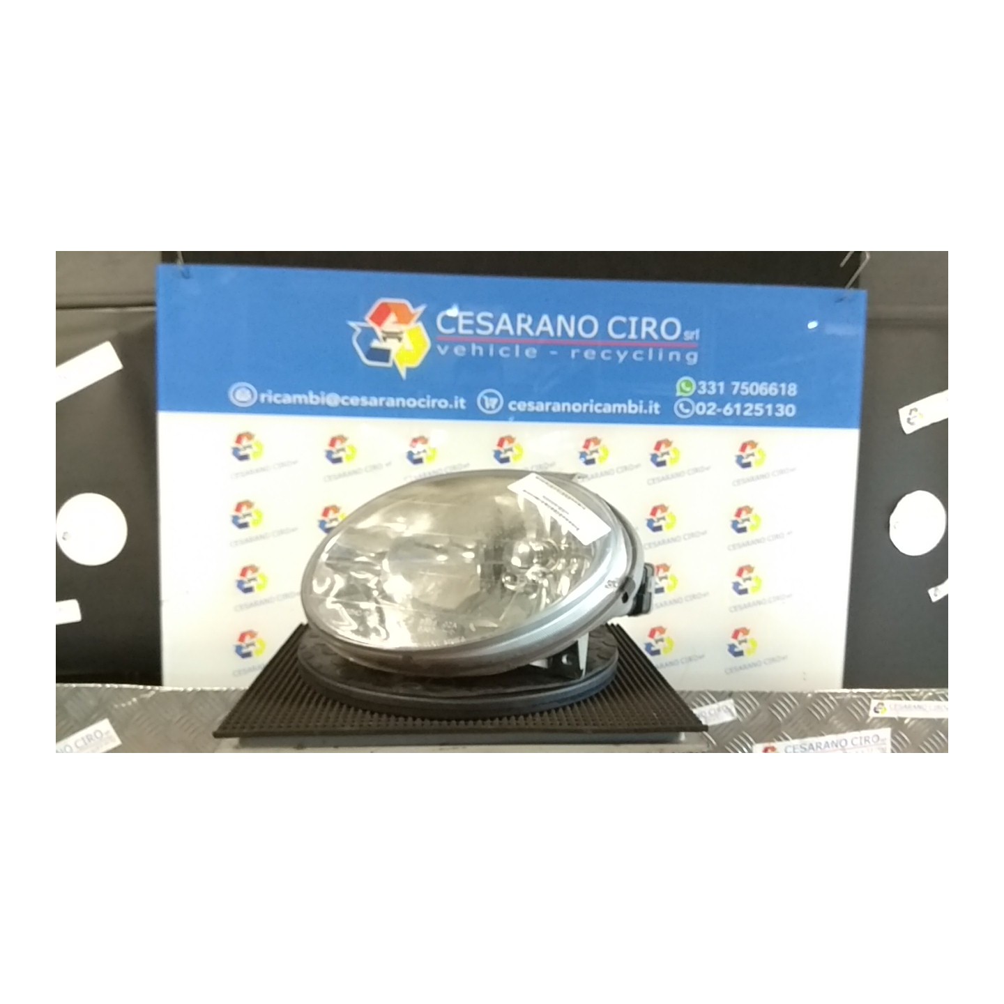 PROIETTORE SX. 043 CHEVROLET (DAEWOO) MATIZ (M100) (12/00-02/06) B10S 96563482