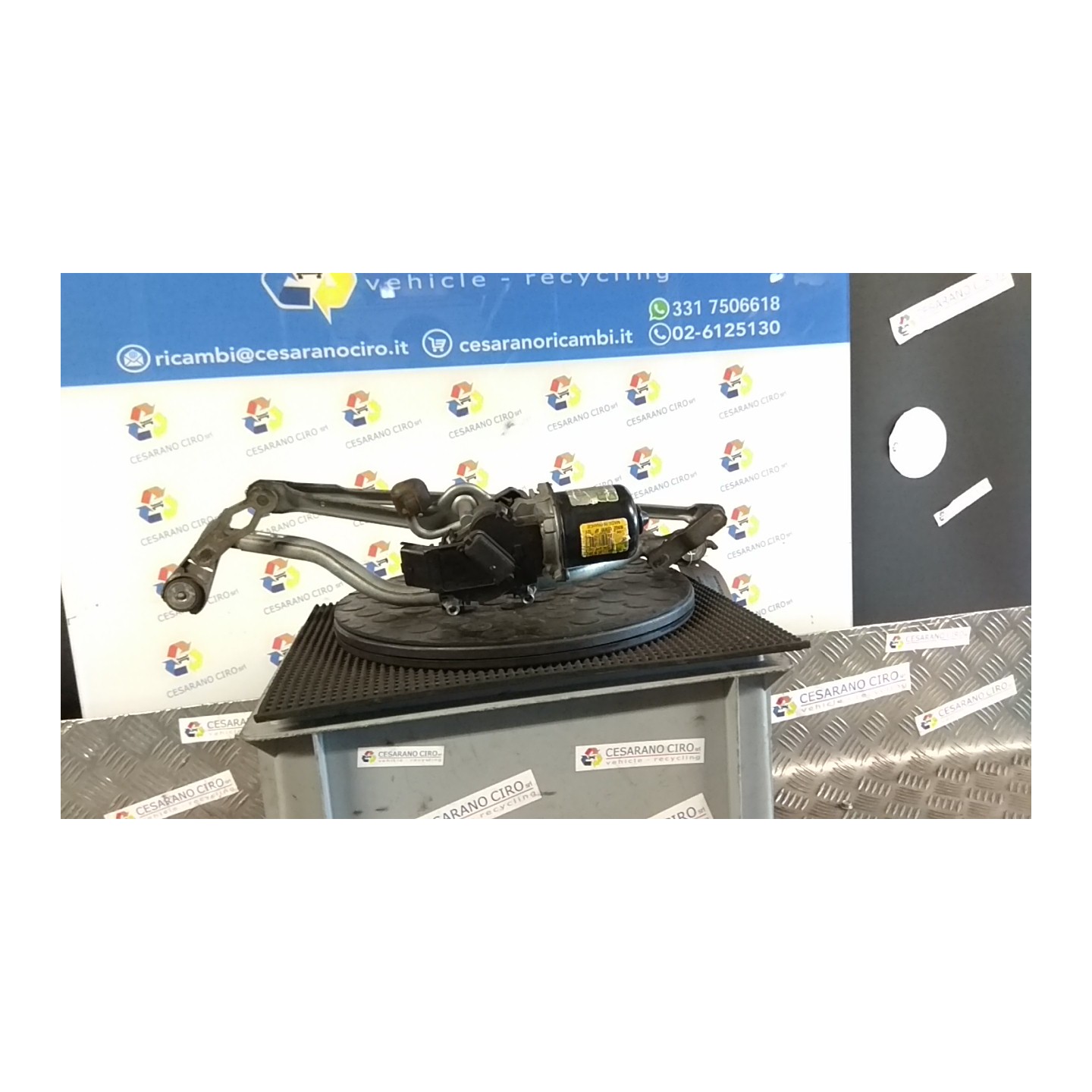 MECCANISMO TERGIPARABREZZA CON MOTORINO 094 CITROEN C3 PICASSO (02/09-02/18) 8FS 6405NS