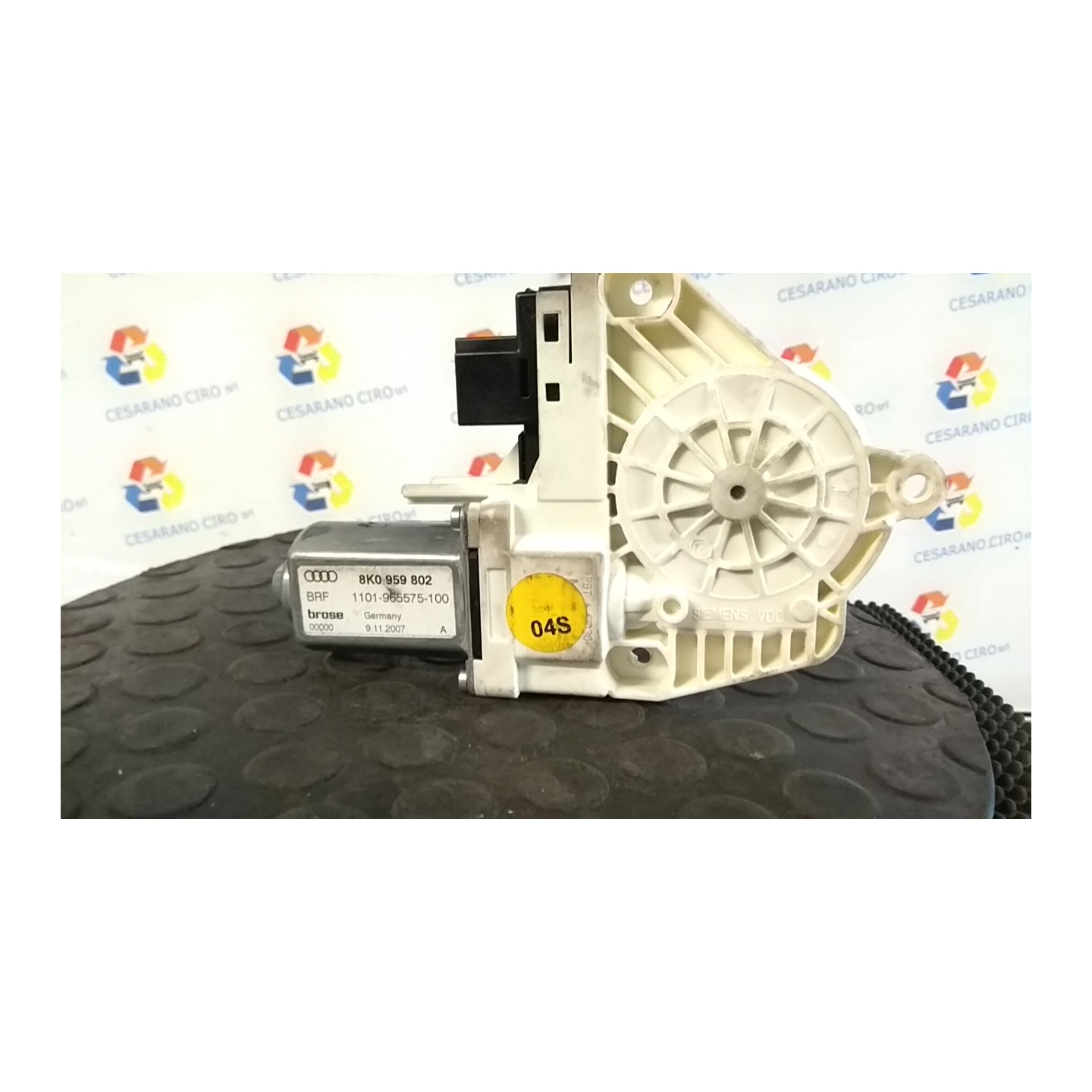 MOTORINO ALZACRISTALLO PORTA ANT. DX. 102 AUDI A4 (8K) (09/07-03/13) CAG 8K0959802
