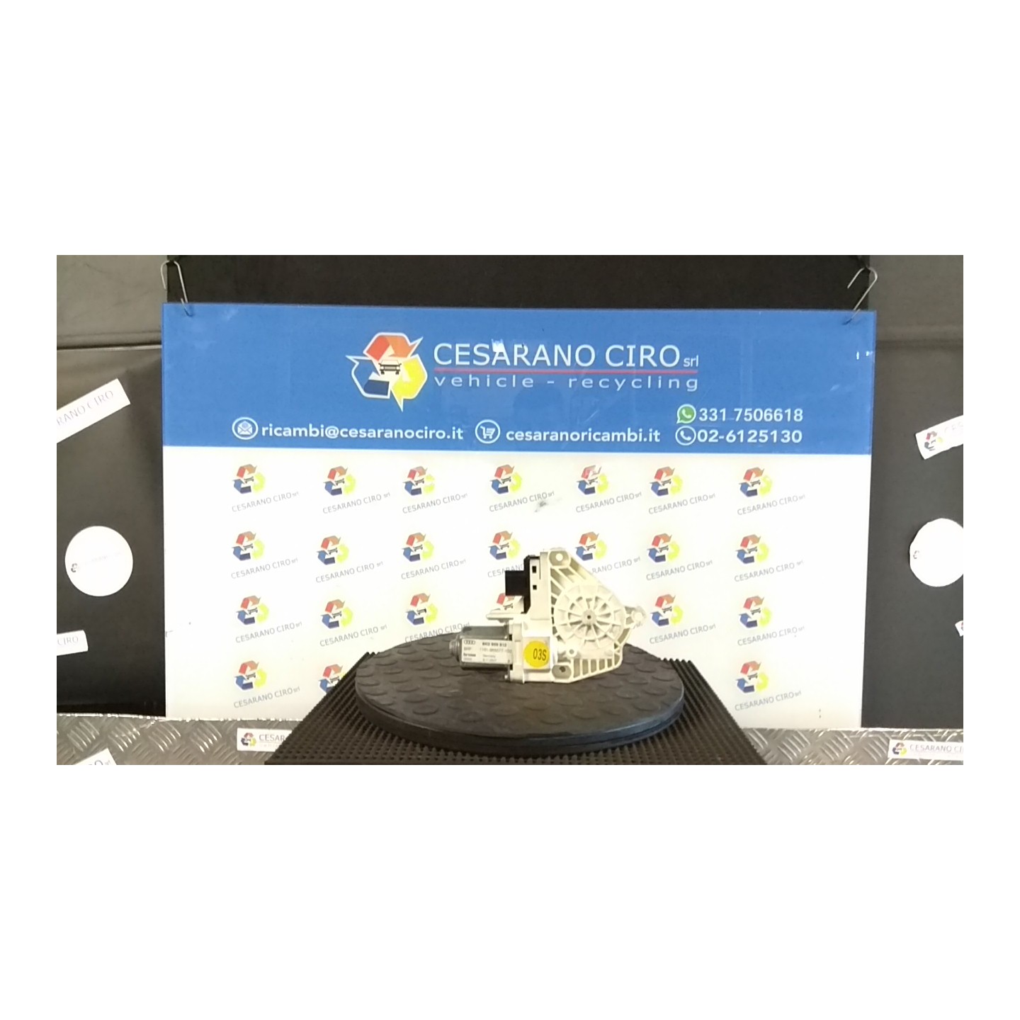 MOTORINO ALZACRISTALLO PORTA POST. DX. 103 AUDI A4 (8K) (09/07-03/13) CAG 8K0959812A
