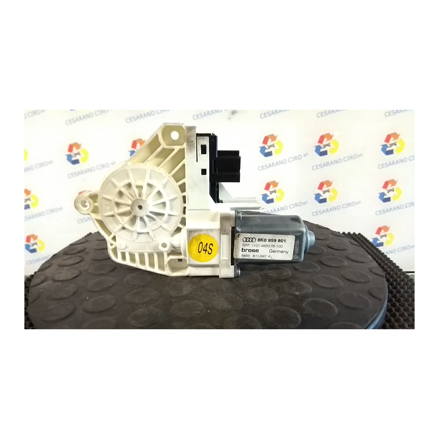 MOTORINO ALZACRISTALLO PORTA ANT. SX. 104 AUDI A4 (8K) (09/07-03/13) CAG 8K0959801