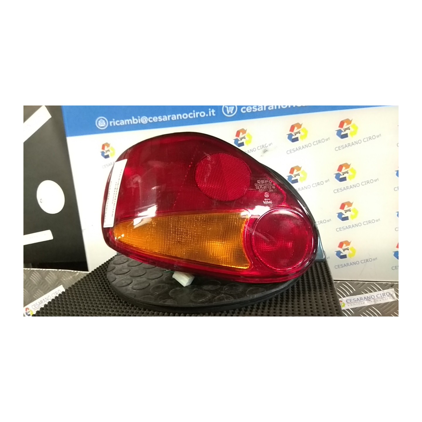 FANALE POST. SX. 059 CHEVROLET (DAEWOO) MATIZ (M100) (06/98-11/00) F8CV 96507734