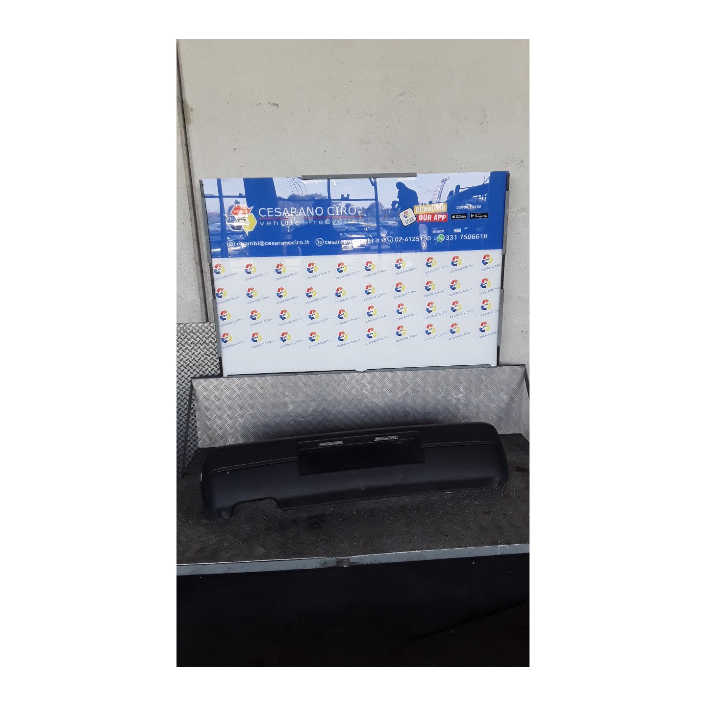 PARAURTI POST. 147 FIAT CINQUECENTO (NM) (06/92-01/99 1170A1046 7640506