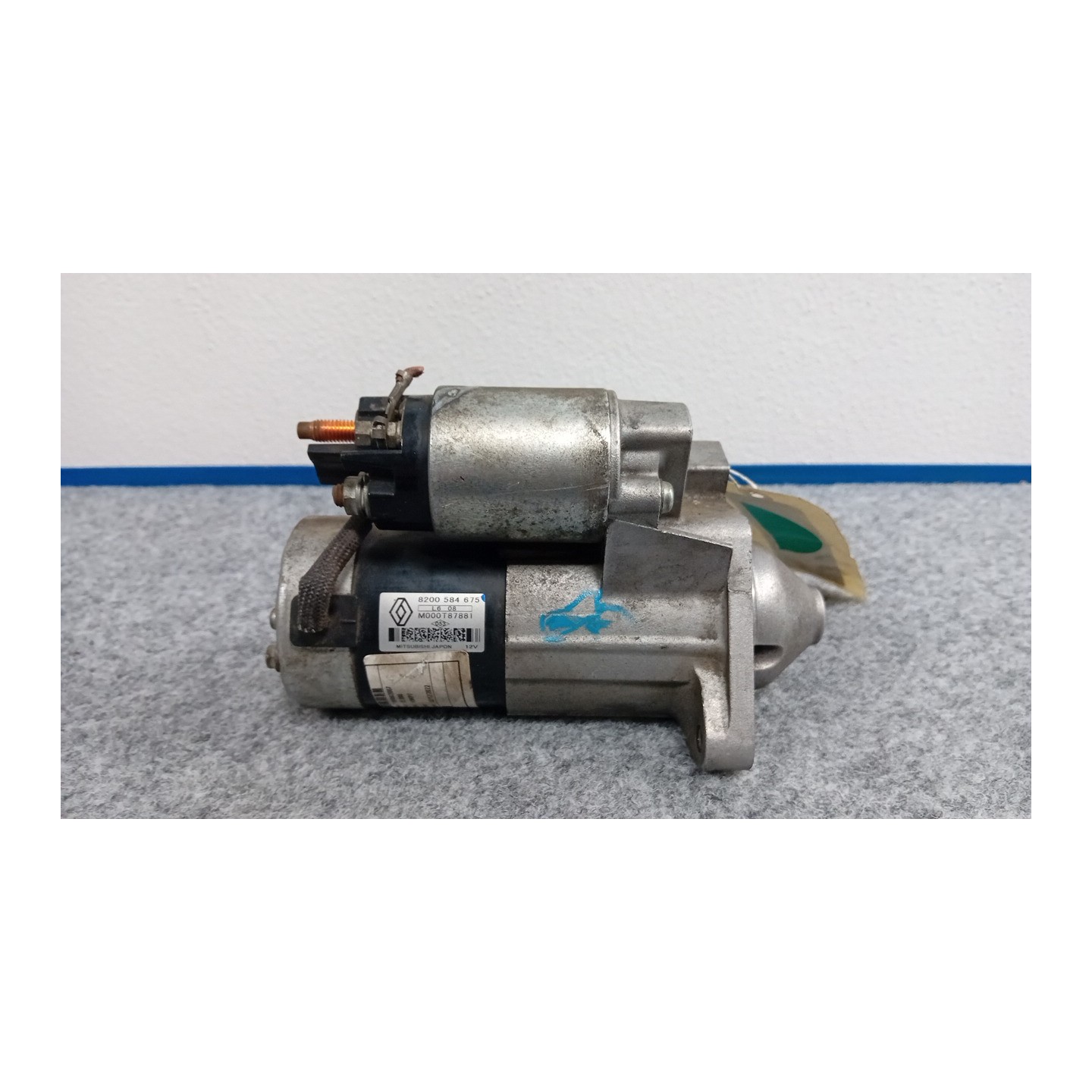 MOTORINO AVVIAMENTO 186 RENAULT SCENIC 2A SERIE (06/03-08/09) K9KP7 8200584675