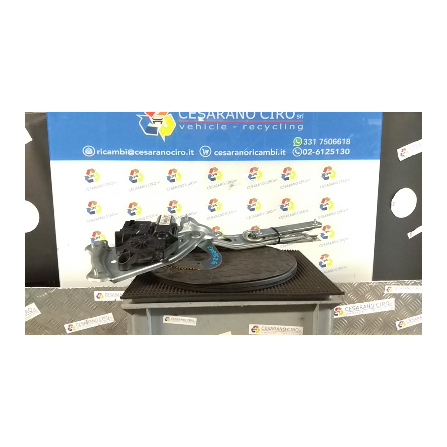 ALZACRISTALLO ELETTR. PORTA POST. SX. 026 RENAULT SCENIC 3A SERIE (04/09-10/13) R9MA4 827216769R