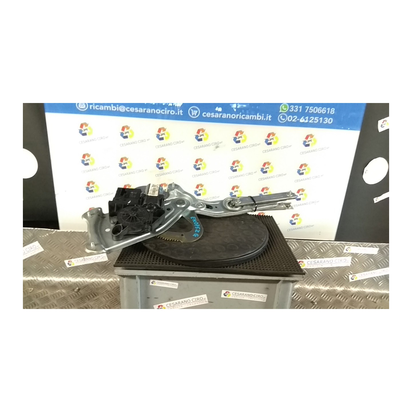 ALZACRISTALLO ELETTR. PORTA POST. SX. 026 RENAULT SCENIC 3A SERIE (04/09-10/13) R9MA4 827216769R