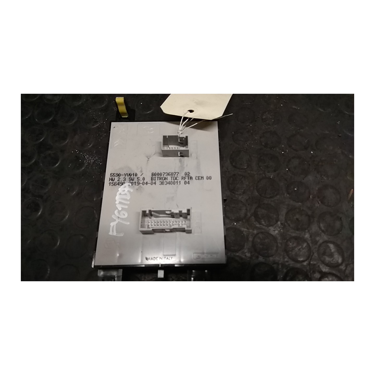 BLOCCO COMANDO CLIMATIZZAZIONE C/A/C AUT. 101 TOYOTA AYGO 2A SERIE (06/18-) 1KR 55900YV010
