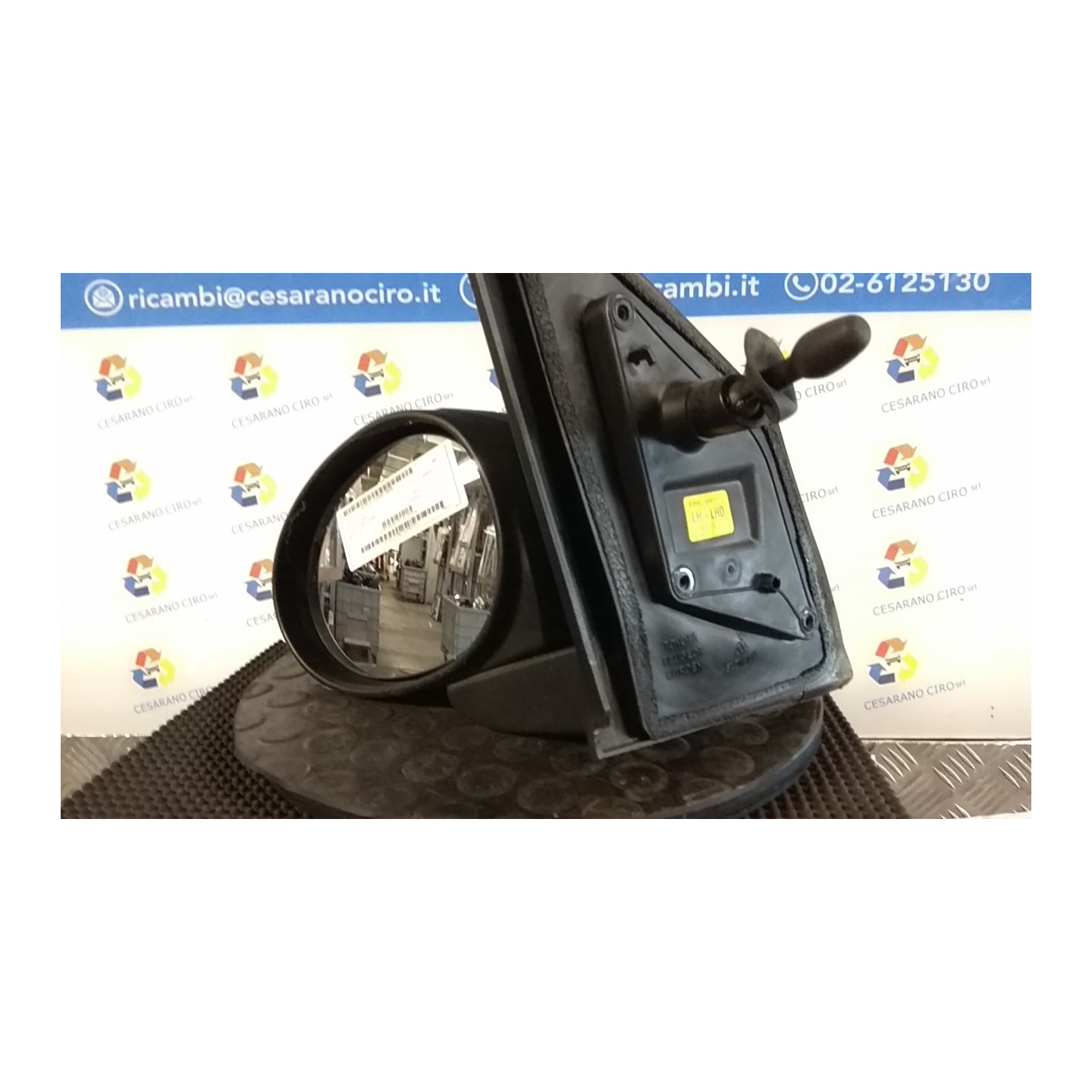 RETROVISORE EST. SX. 035 PEUGEOT 107 (06/05-) 1KR 8153YW