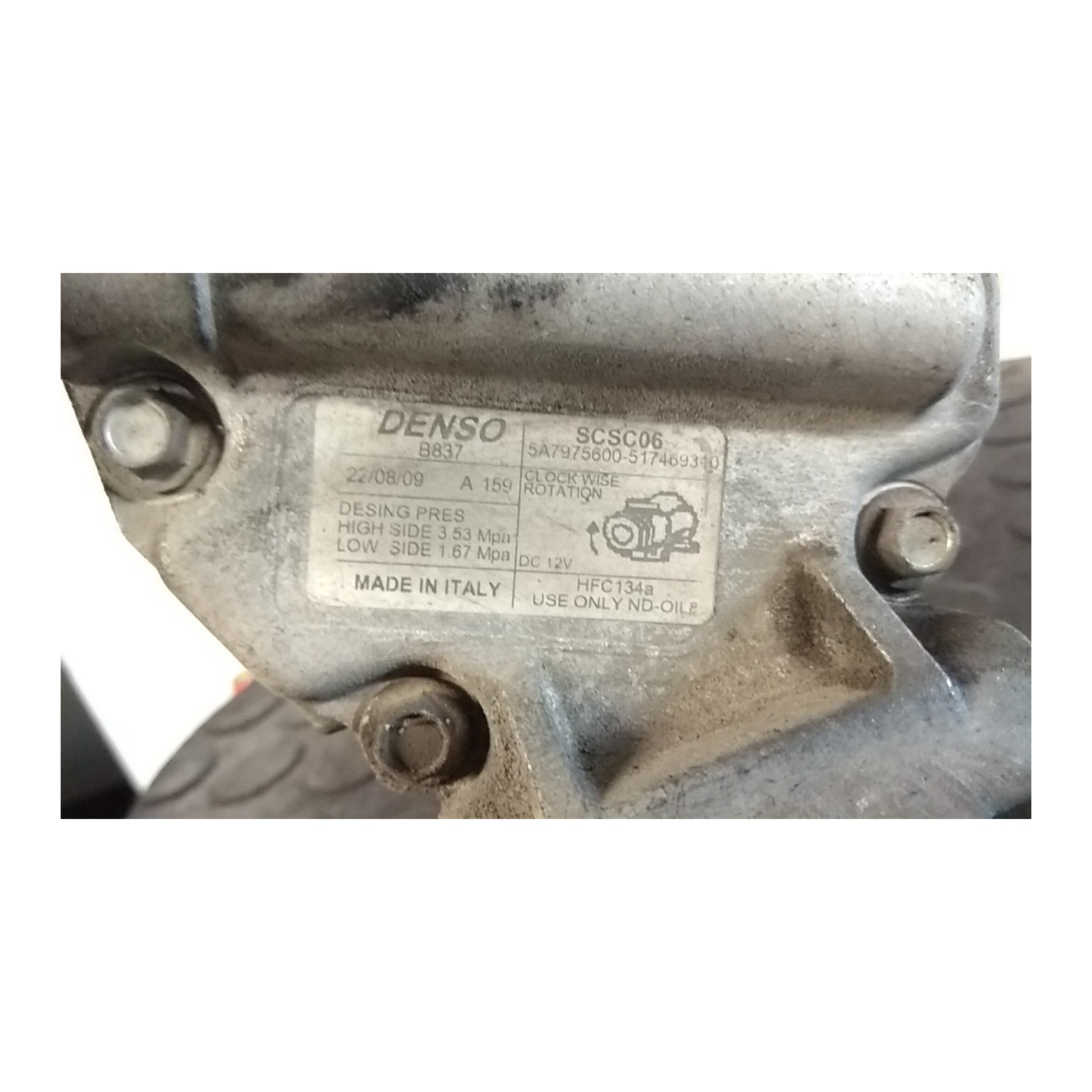 COMPRESSORE A/C 051 LANCIA YPSILON (TE) (09/06-12/08) 199A2000 51746931