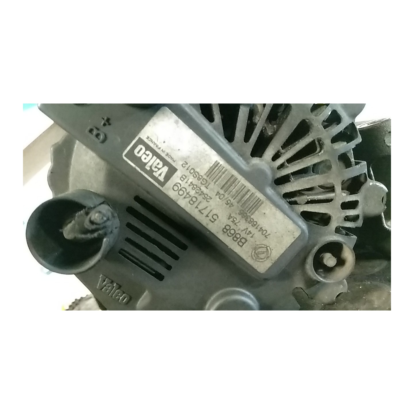 ALTERNATORE 75 A 056 LANCIA YPSILON (TE) (09/06-12/08) 199A2000 52092133