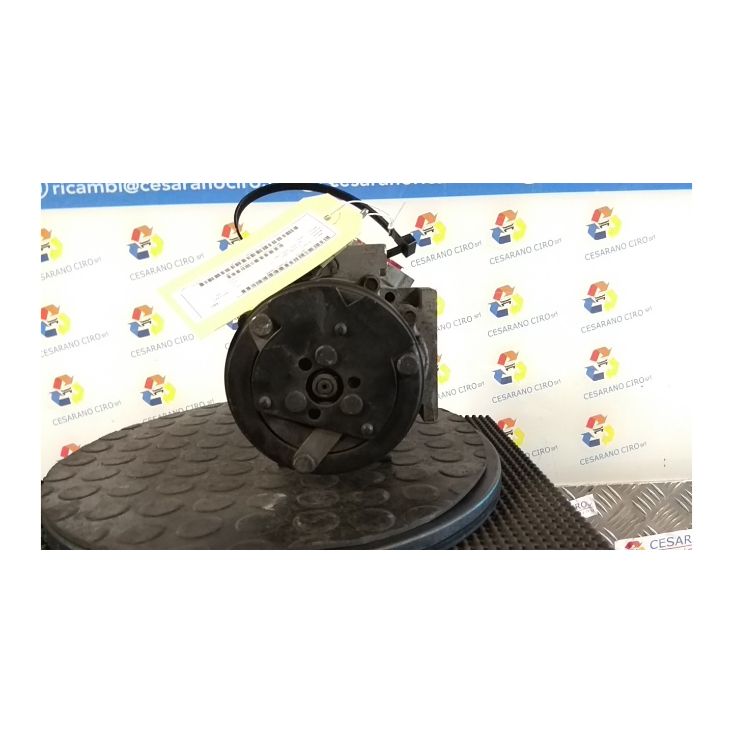COMPRESSORE A/C ROTAZIONE 067 RENAULT CLIO 2A SERIE (05/01-11/10) D4FB7 7711134670