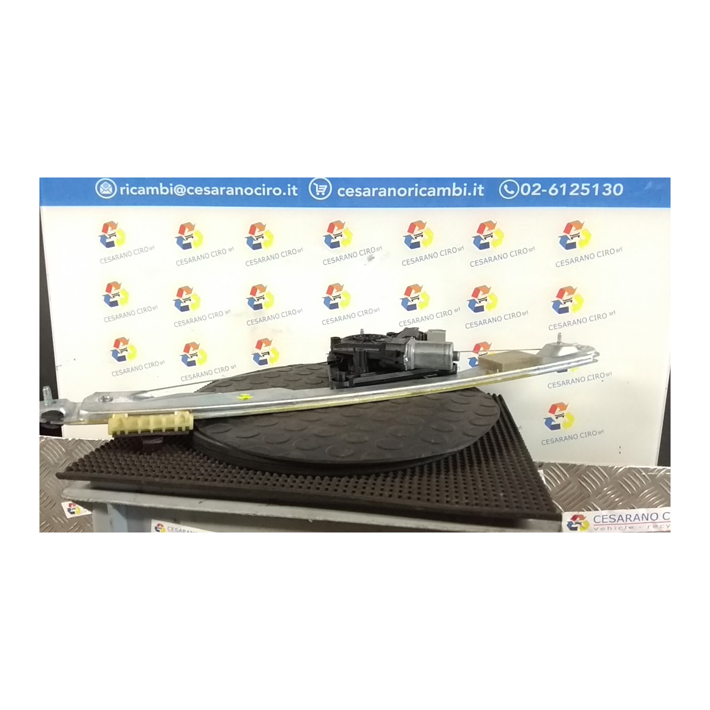ALZACRISTALLO ELETTR. PORTA ANT. CON MOTORINO SX. 140 RENAULT KANGOO FURGONE (07/21-) K9KU8 807212109R