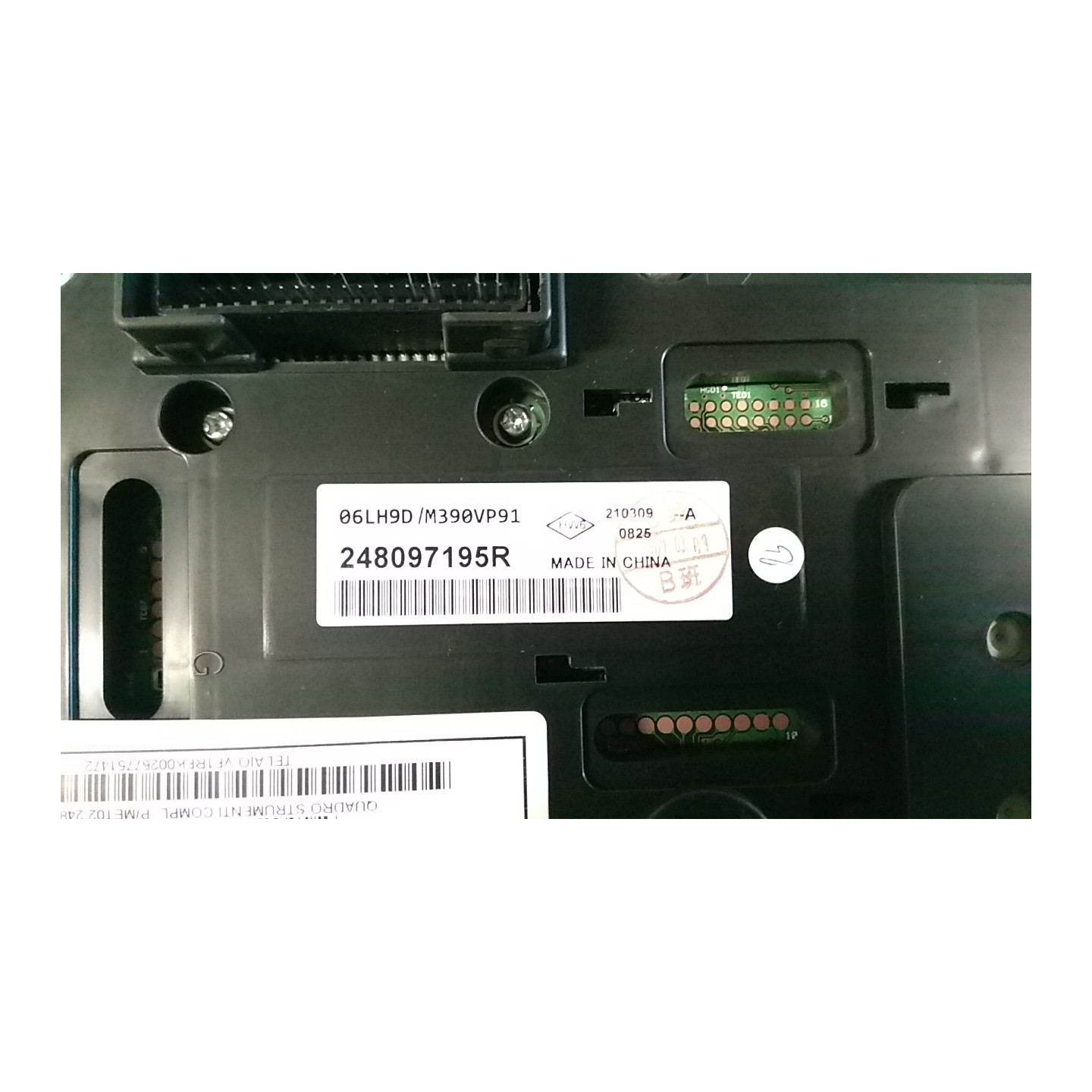 QUADRO STRUMENTI COMPL. P/MET02 146 RENAULT KANGOO FURGONE (07/21-) K9KU8 248091425R