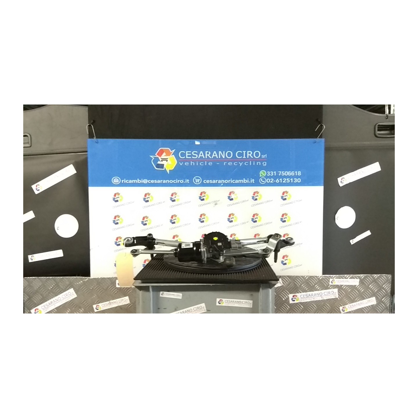 MECCANISMO TERGIPARABREZZA CON MOTORINO 148 RENAULT KANGOO FURGONE (07/21-) K9KU8 288008343R