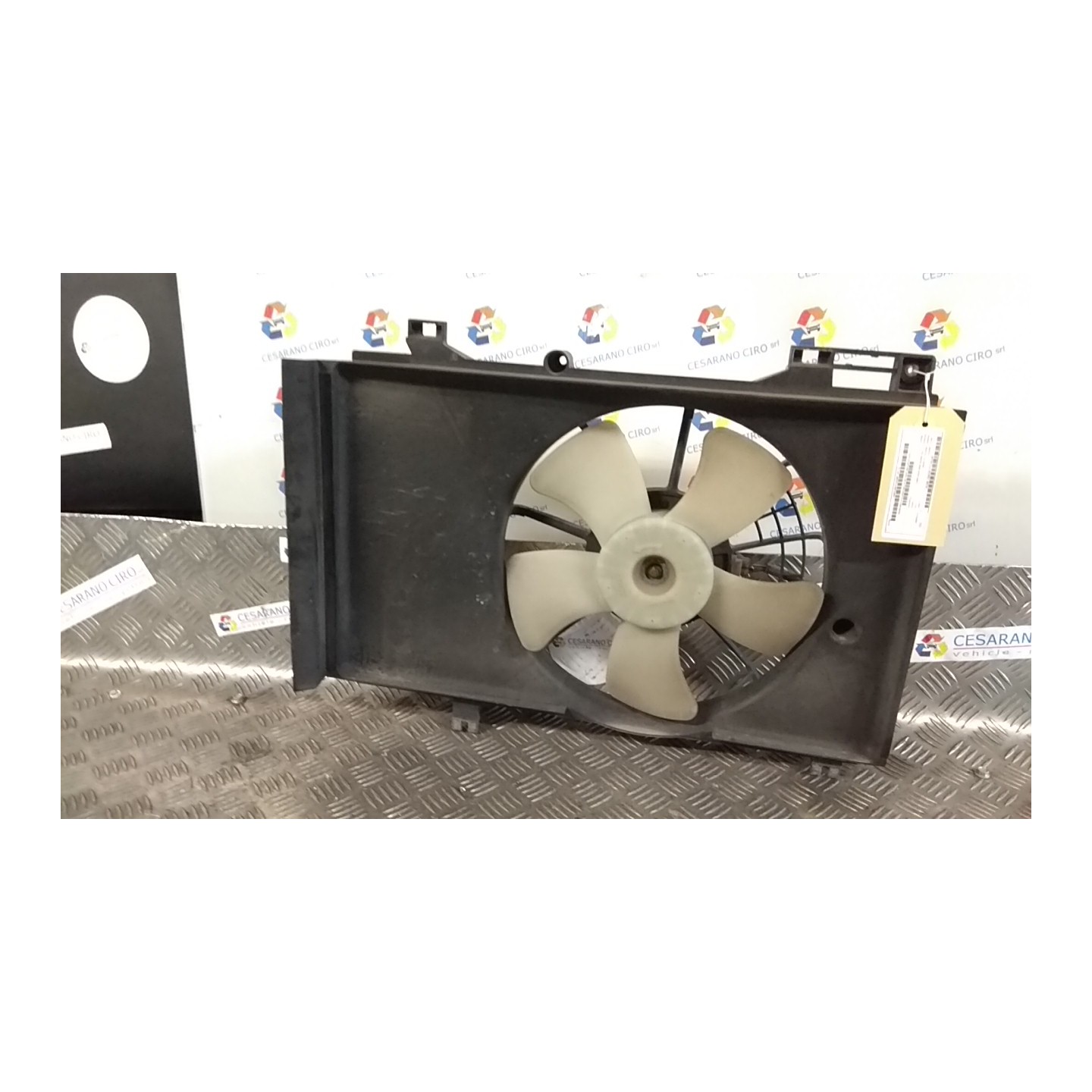 CONVOGLIATORE ARIA C/ELETTROVENTOLA 158 MAZDA MAZDA 2 2A SERIE (08/07-12/14 ZJ ZJ3815025B