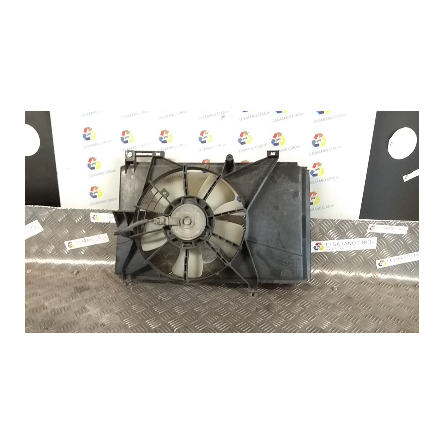 CONVOGLIATORE ARIA C/ELETTROVENTOLA 158 MAZDA MAZDA 2 2A SERIE (08/07-12/14 ZJ ZJ3815025B