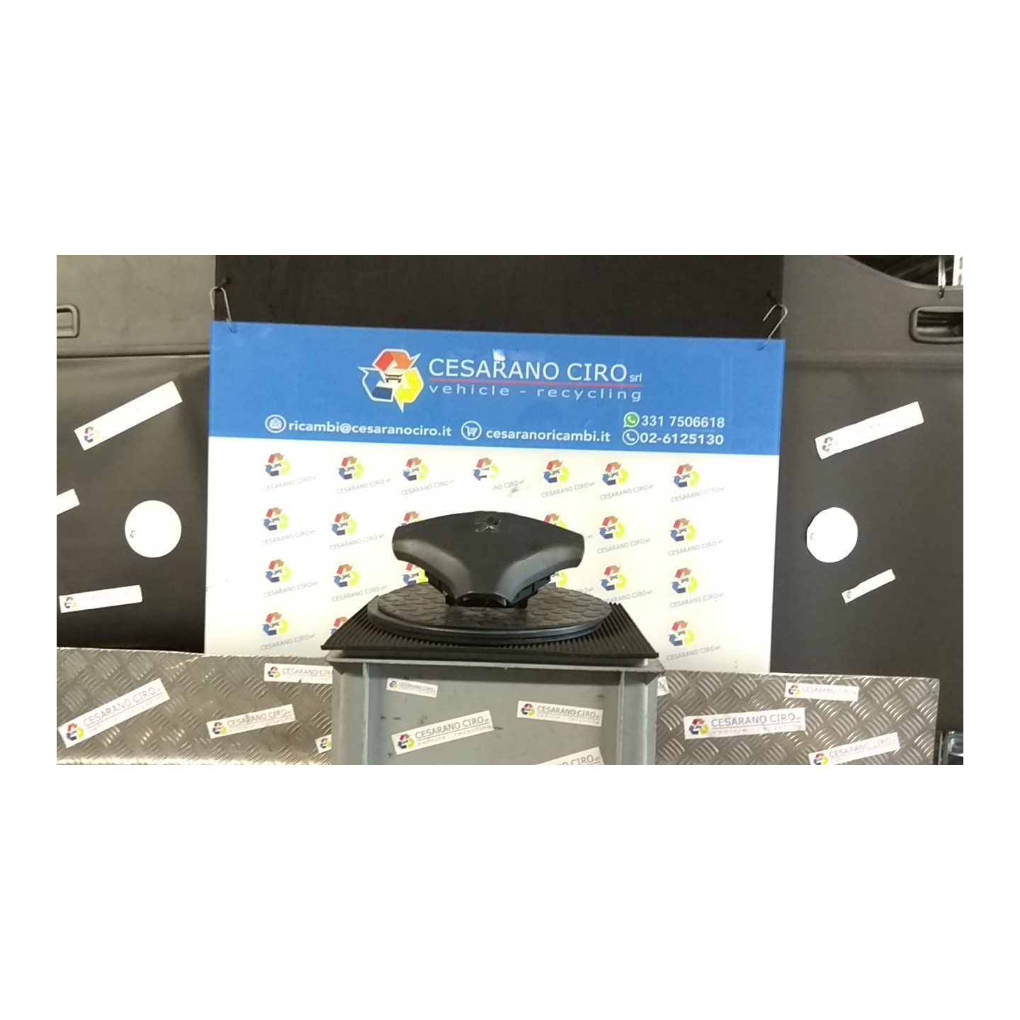 DISPOSITIVO AIRBAG LATO GUIDA 057 PEUGEOT 3008 (04/09-10/13) 9HZ 96764125ZD