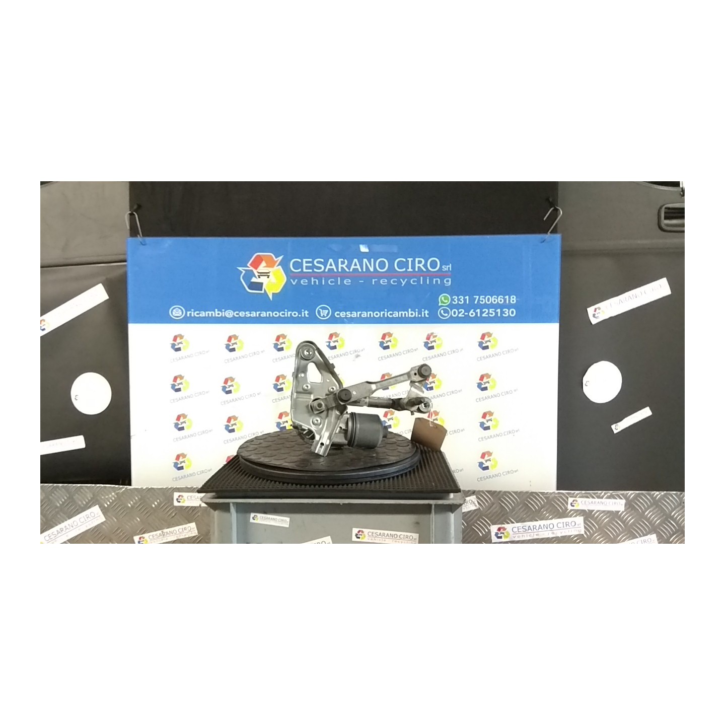 MOTORINO TERGIPARABREZZA DX. 063 PEUGEOT 3008 (04/09-10/13) 9HZ 6405PA