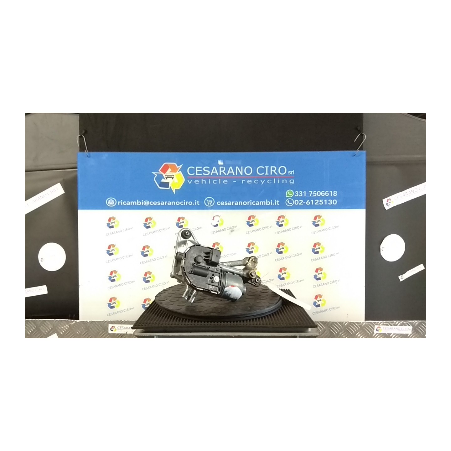 MOTORINO TERGIPARABREZZA SX. 064 PEUGEOT 3008 (04/09-10/13) 9HZ 6405NZ