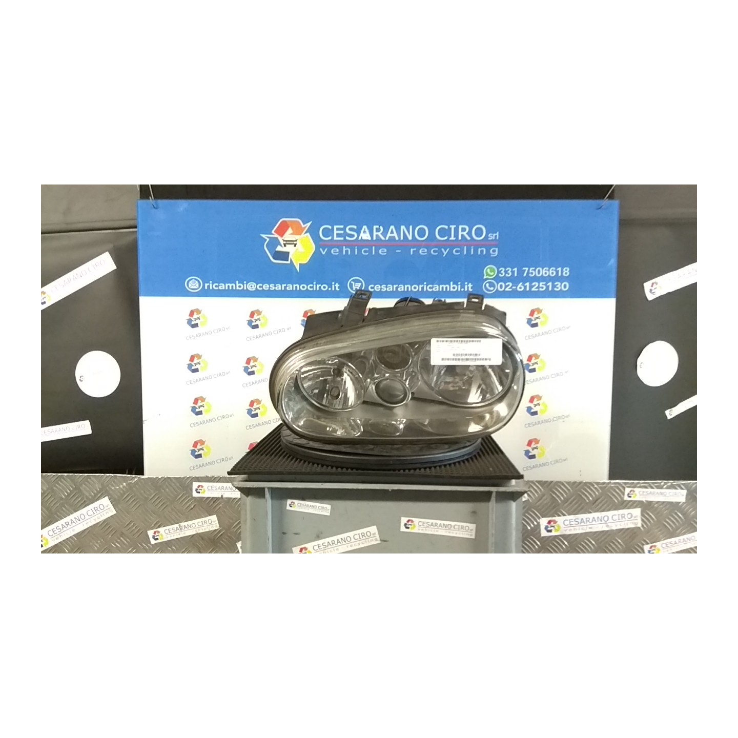PROIETTORE HELLA SX. 067 VOLKSWAGEN GOLF (1J) (09/97-03/06) ATD 1J1941017F