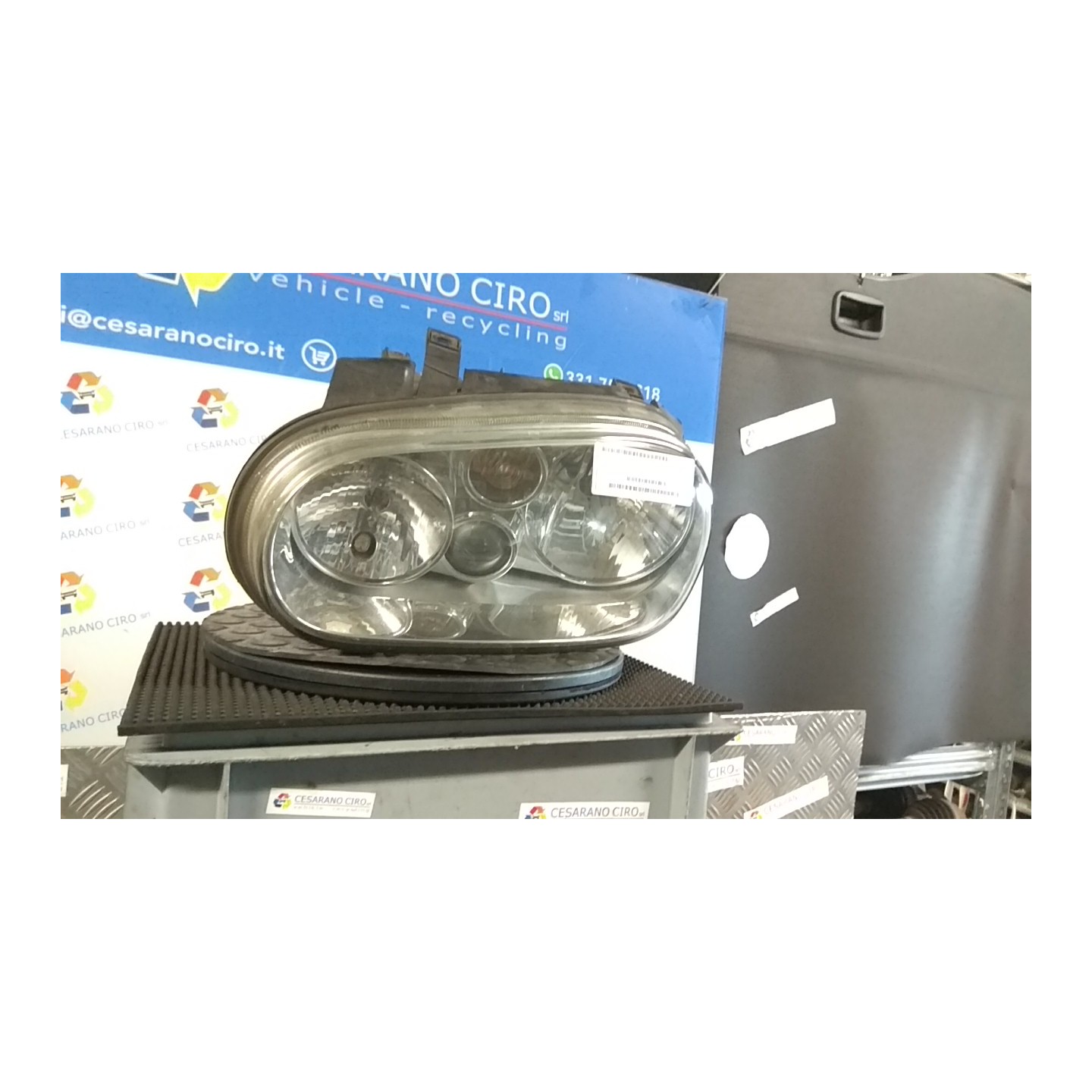 PROIETTORE HELLA SX. 067 VOLKSWAGEN GOLF (1J) (09/97-03/06) ATD 1J1941017F