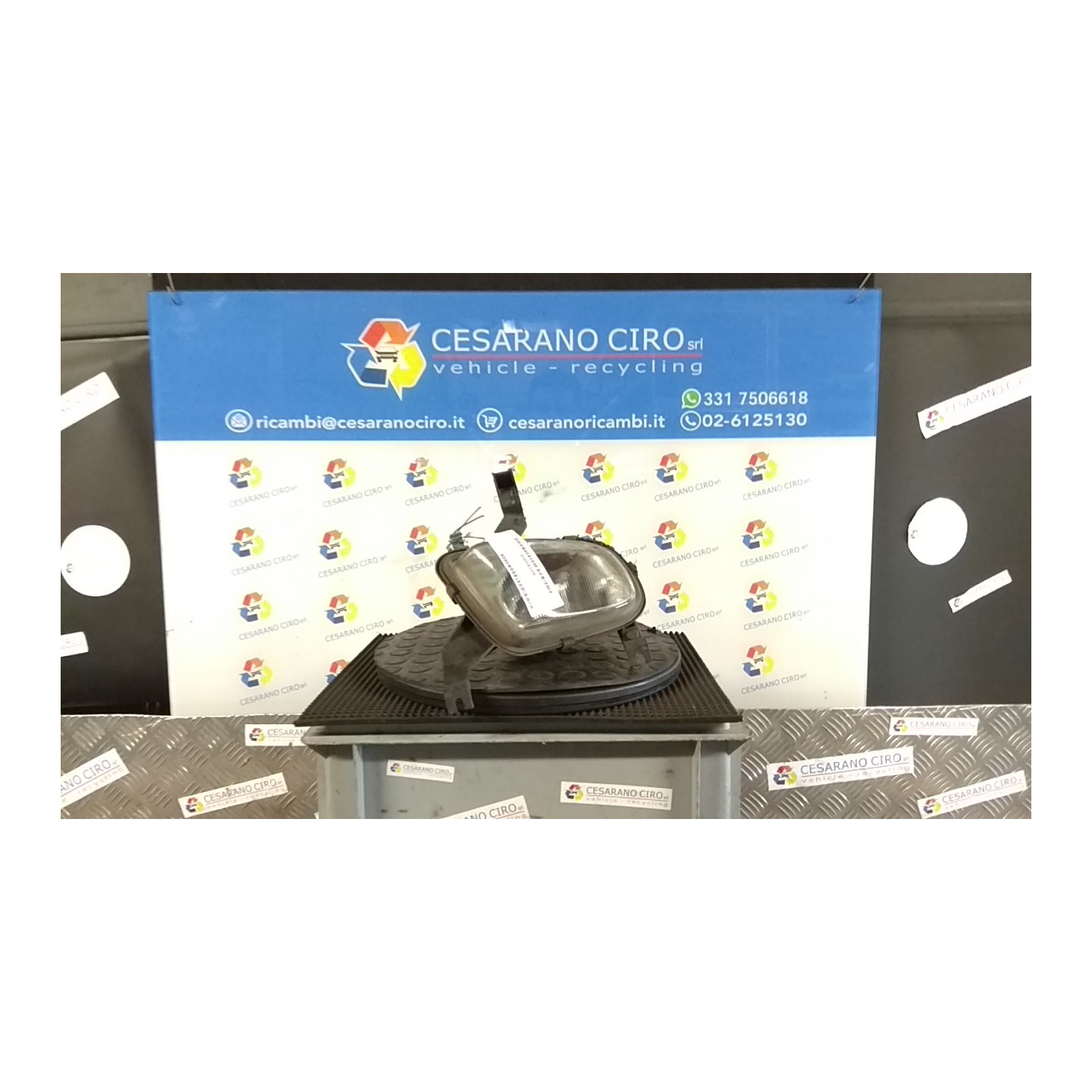 PROIETTORE FENDINEBBIA DX. 104 PEUGEOT 306 (01/97-04/02) NFZ 6205Q9