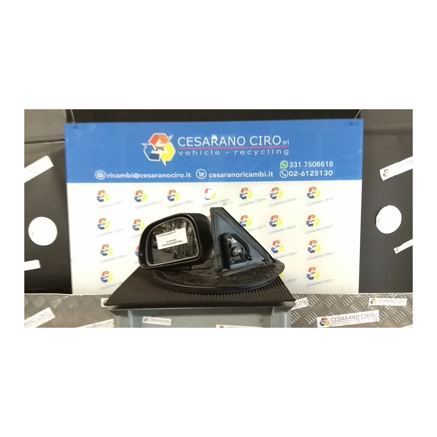 RETROVISORE EST. REGOLAZ. MANUALE SX. 065 MITSUBISHI COLT 6A SERIE (02/97-12/01) 4G13 MR478879