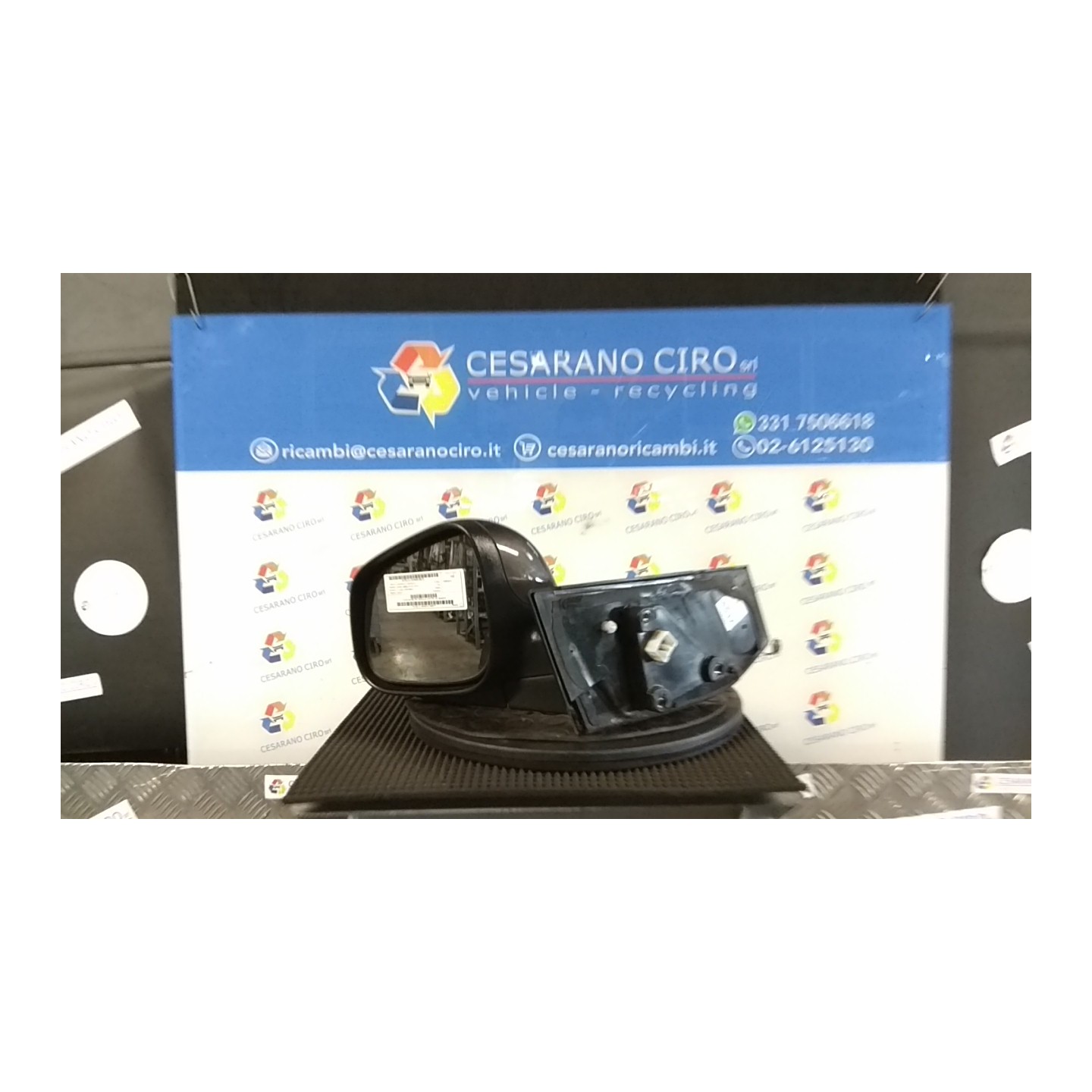 RETROVISORE EST. REGOLAZ. ELETTR. DX. 131 CHEVROLET (DAEWOO) SPARK (M300) (01/10-12/15) B12D1 95434314