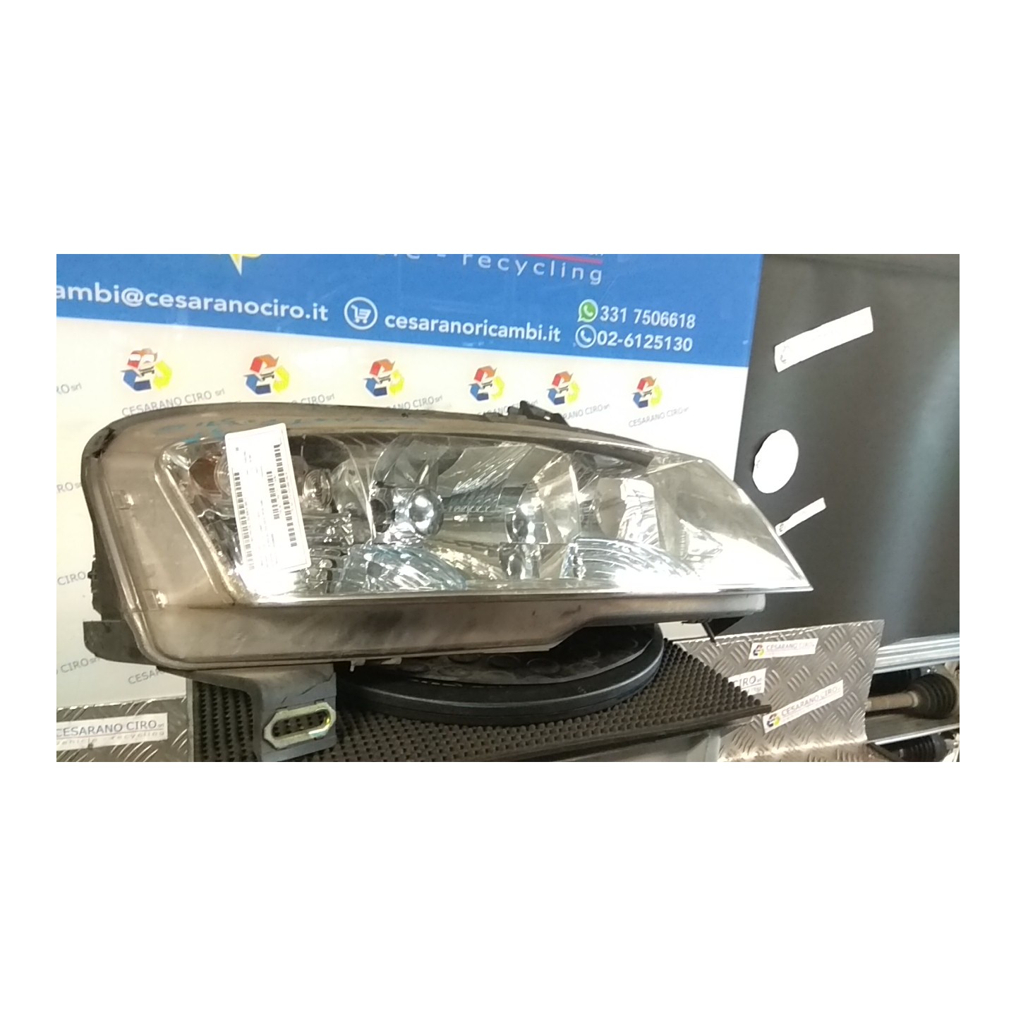PROIETTORE DX. 147 FIAT STILO (2C) (09/01-11/03) 182B6000 51716353