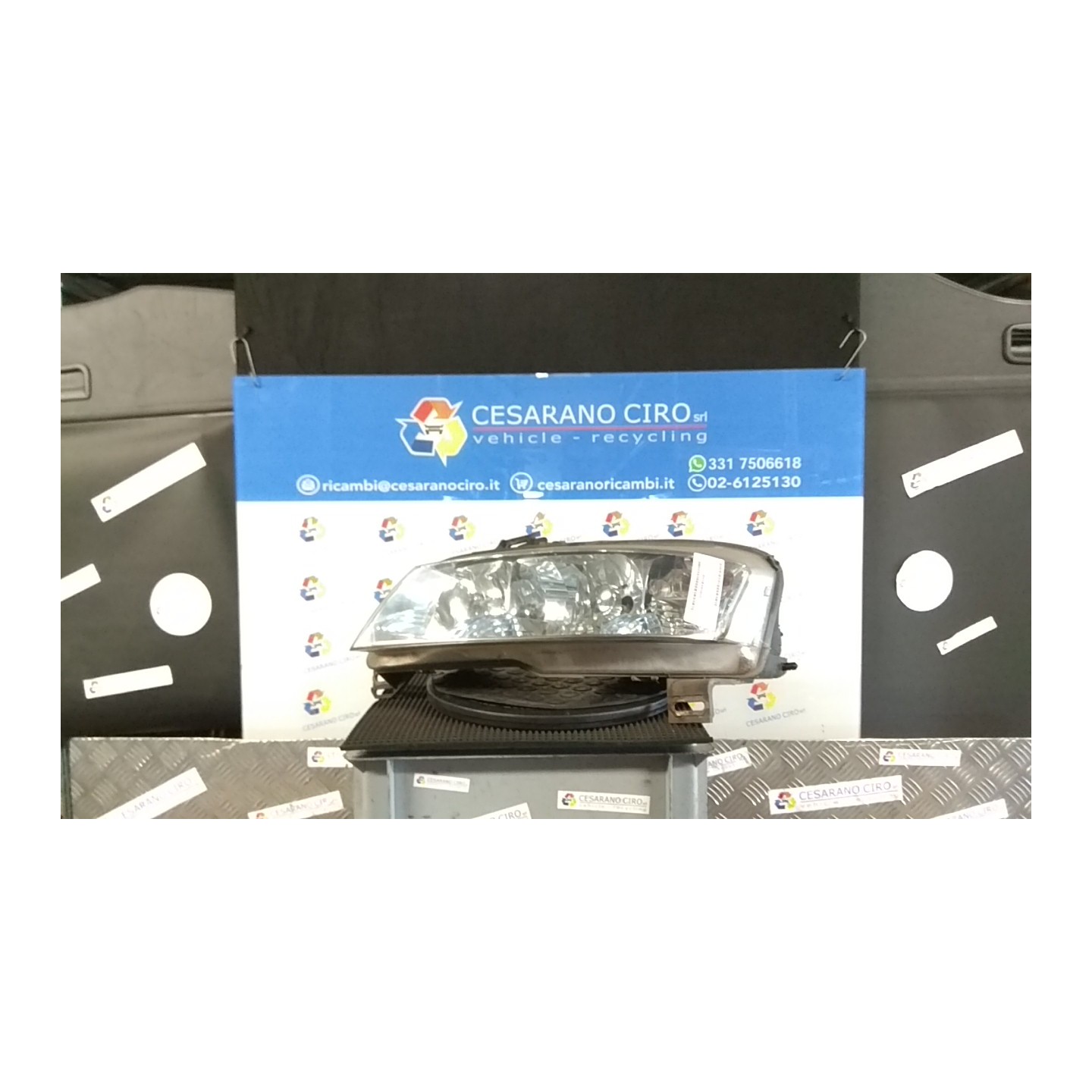 PROIETTORE SX. 148 FIAT STILO (2C) (09/01-11/03) 182B6000 51716369