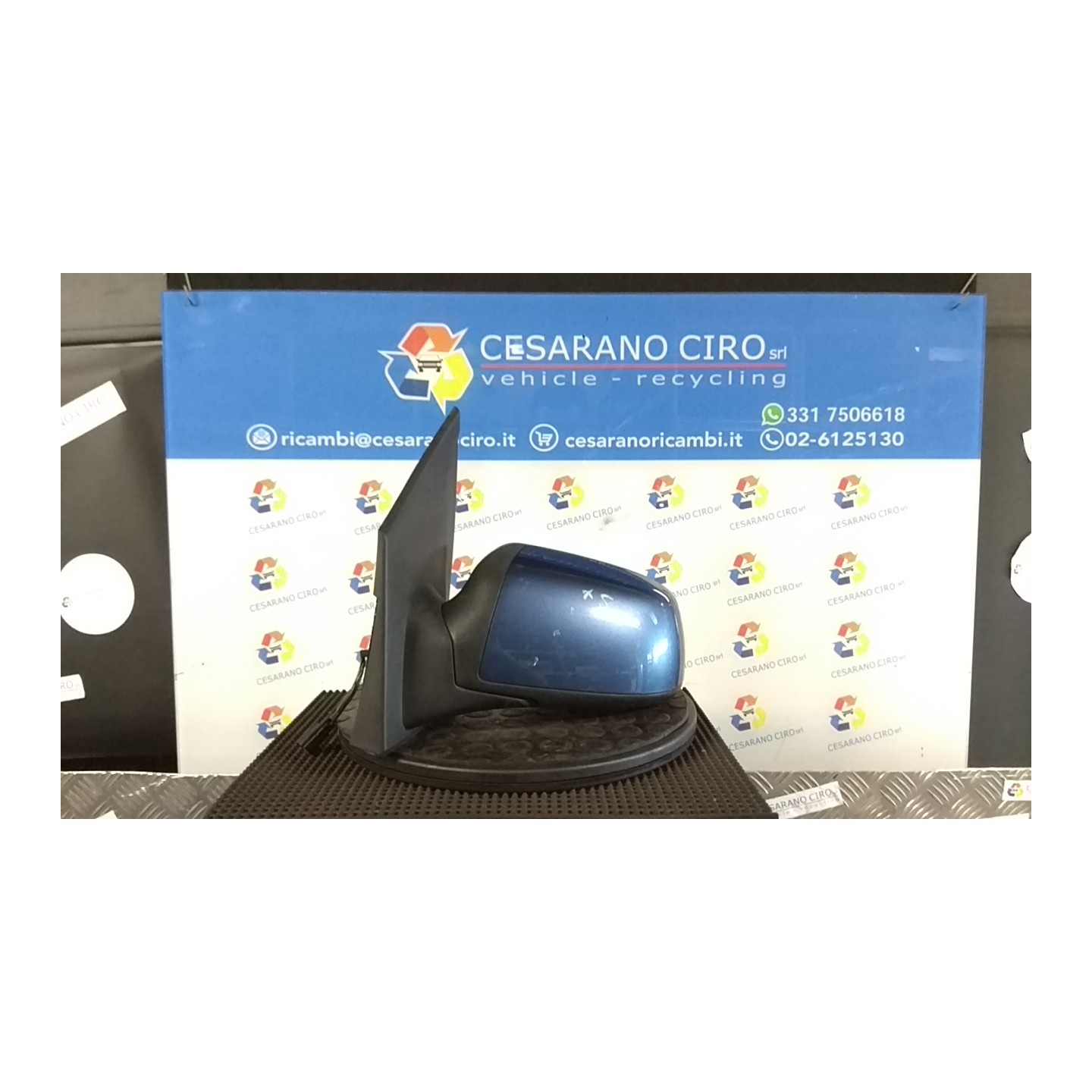 RETROVISORE EST. REGOLAZ. ELETTR. TE SX. 011 FORD FIESTA (CBK) (03/02-12/05) F6JB 1315843