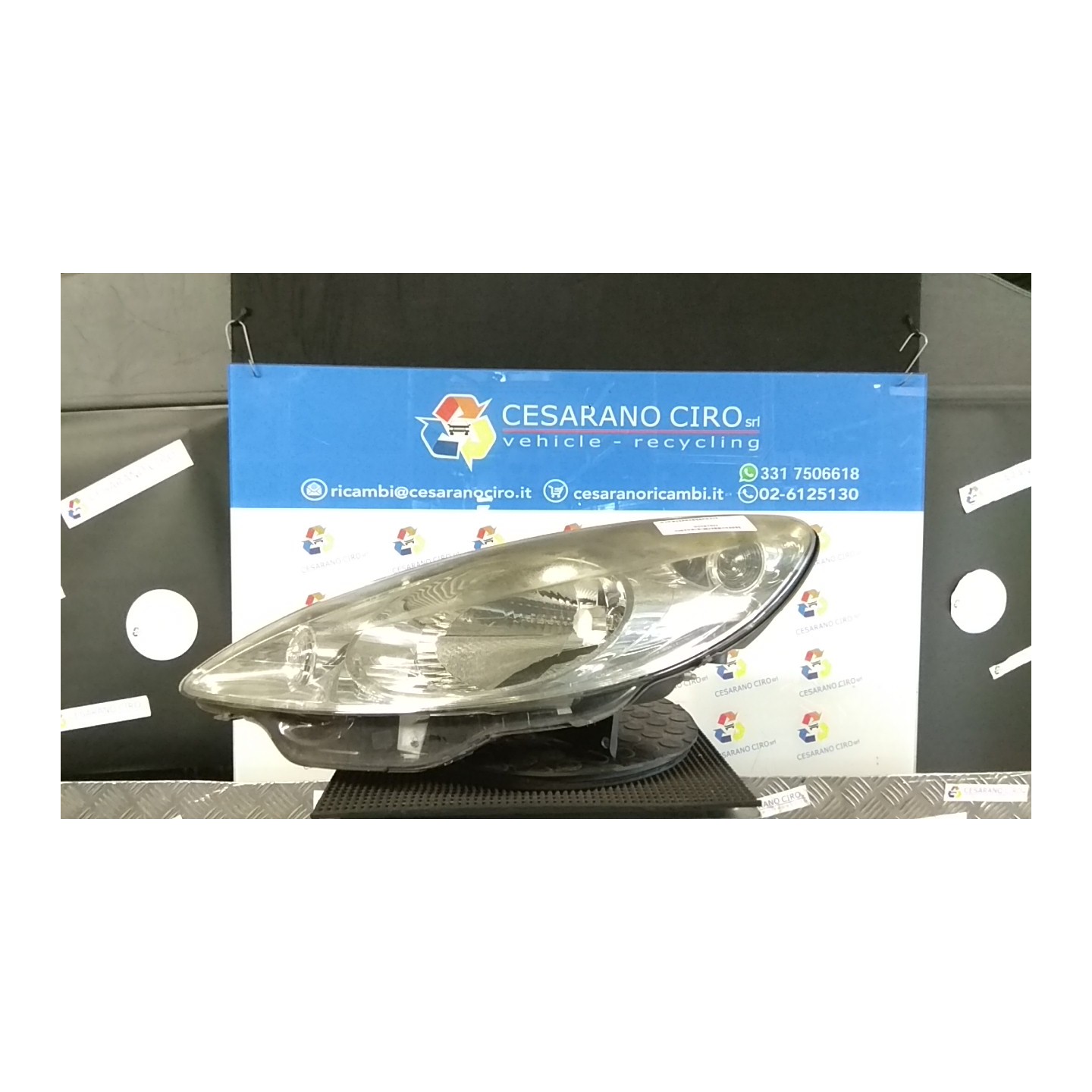 PROIETTORE SX. 099 PEUGEOT 1007 (04/05-06/10) 8HZ 620849