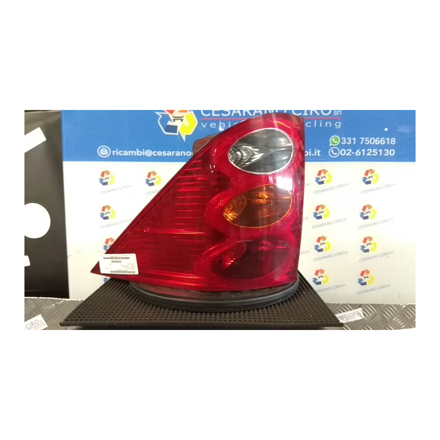 FANALE POST. DX. 118 PEUGEOT 1007 (04/05-06/10) 8HZ 6351V5