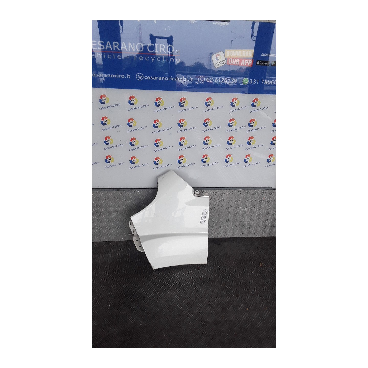 PARAFANGO ANT. SX. 078 PEUGEOT BOXER FURGONE (07/06-04/14) 4HU 1610458580